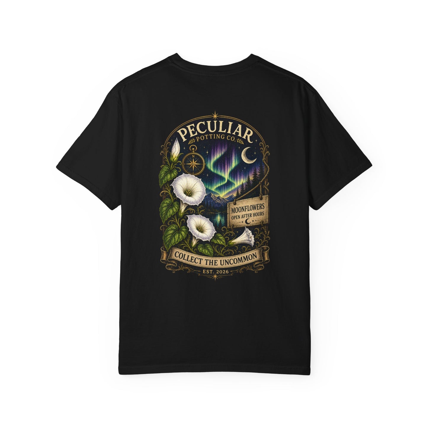 Moonflowers: Open After Hours — Graphic Tee