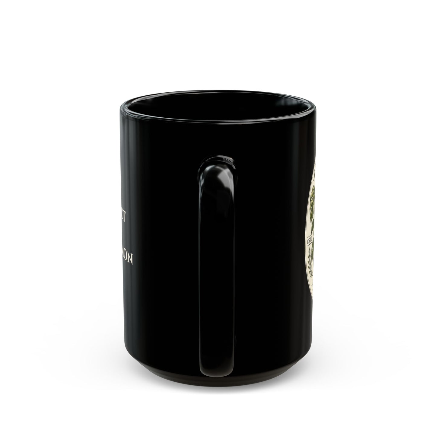 Collect the Uncommon Black Mug – Monstera Skeleton Coffee Cup (11oz, 15oz)