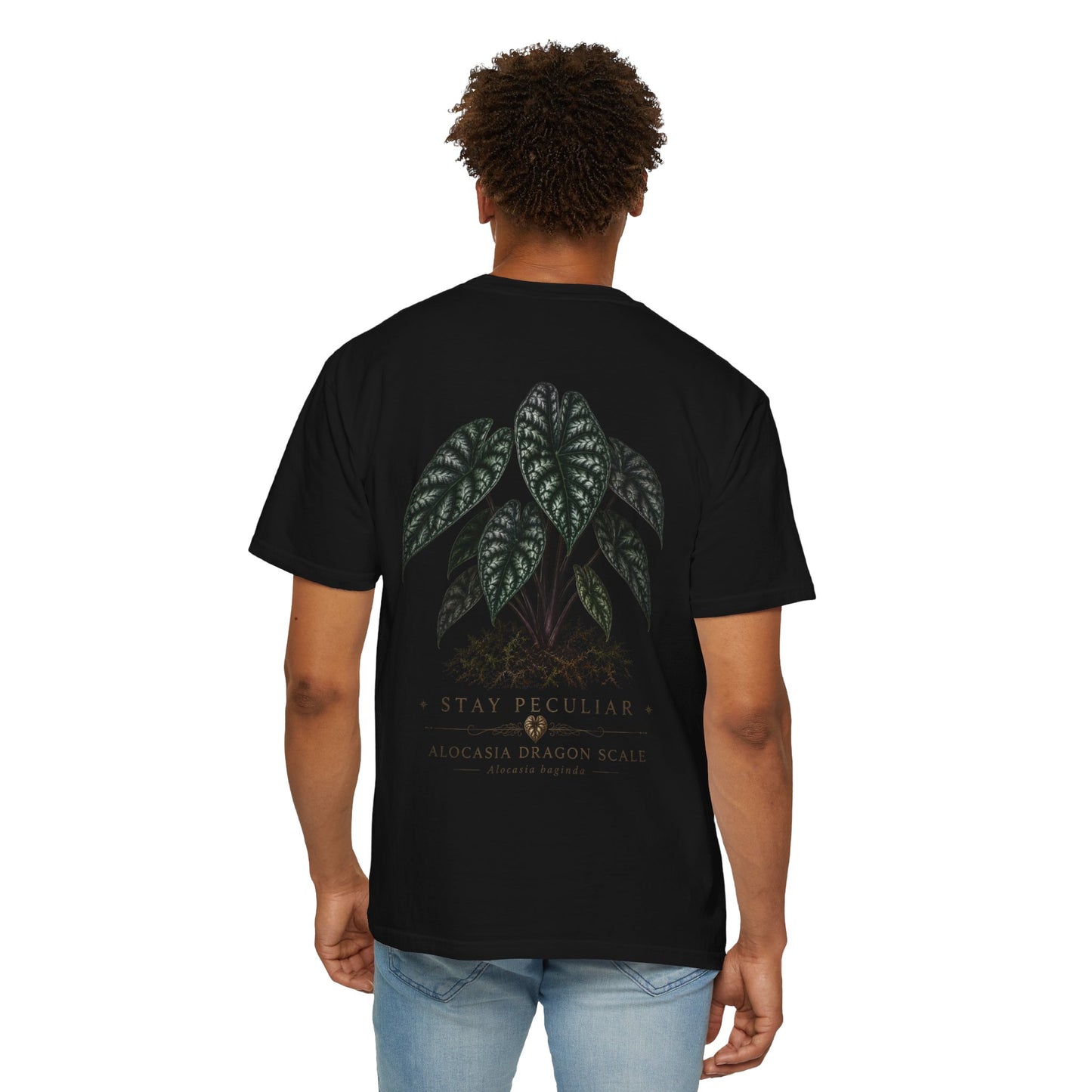 Alocasia Dragon Scale Tee — Silhouette Specimen Collection Graphic Tee