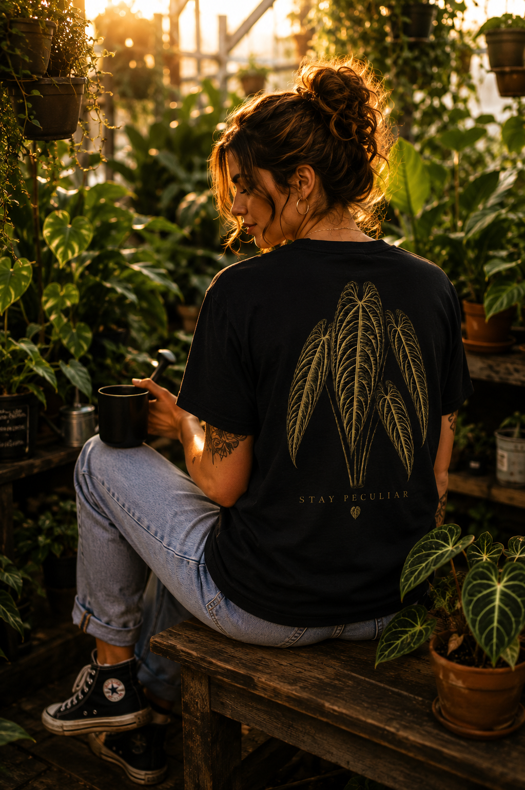Anthurium Veitchii King — Graphic Tee