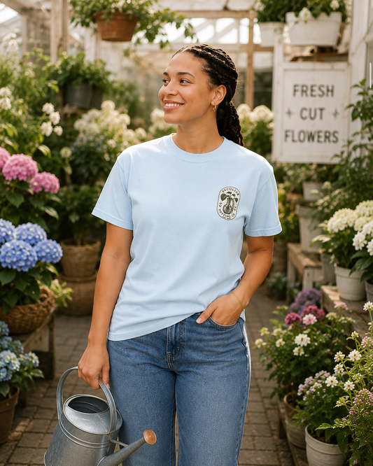 Blue Hydrangea β Graphic Tee