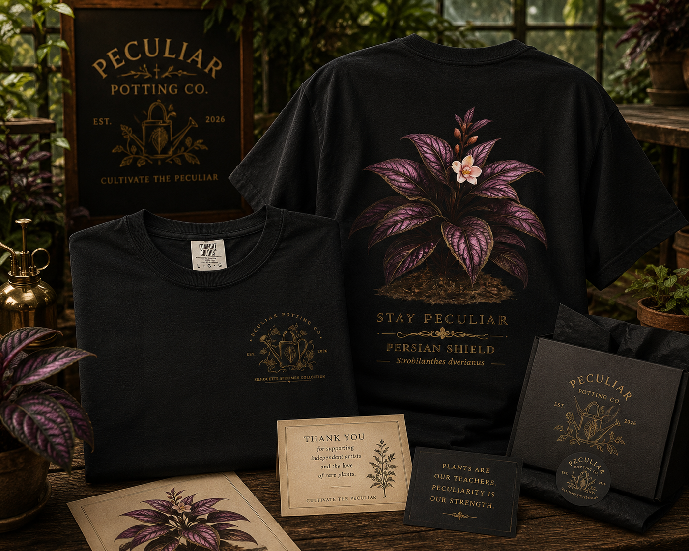 Persian Shield — Graphic Tee