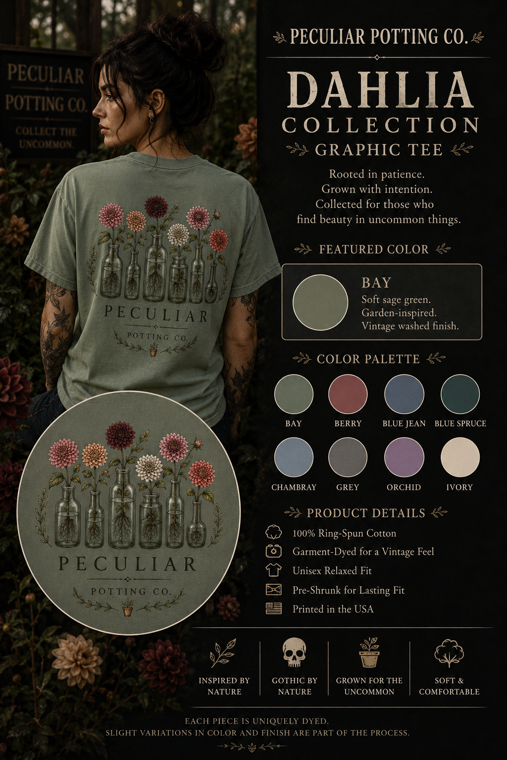 Dahlia — Graphic Tee