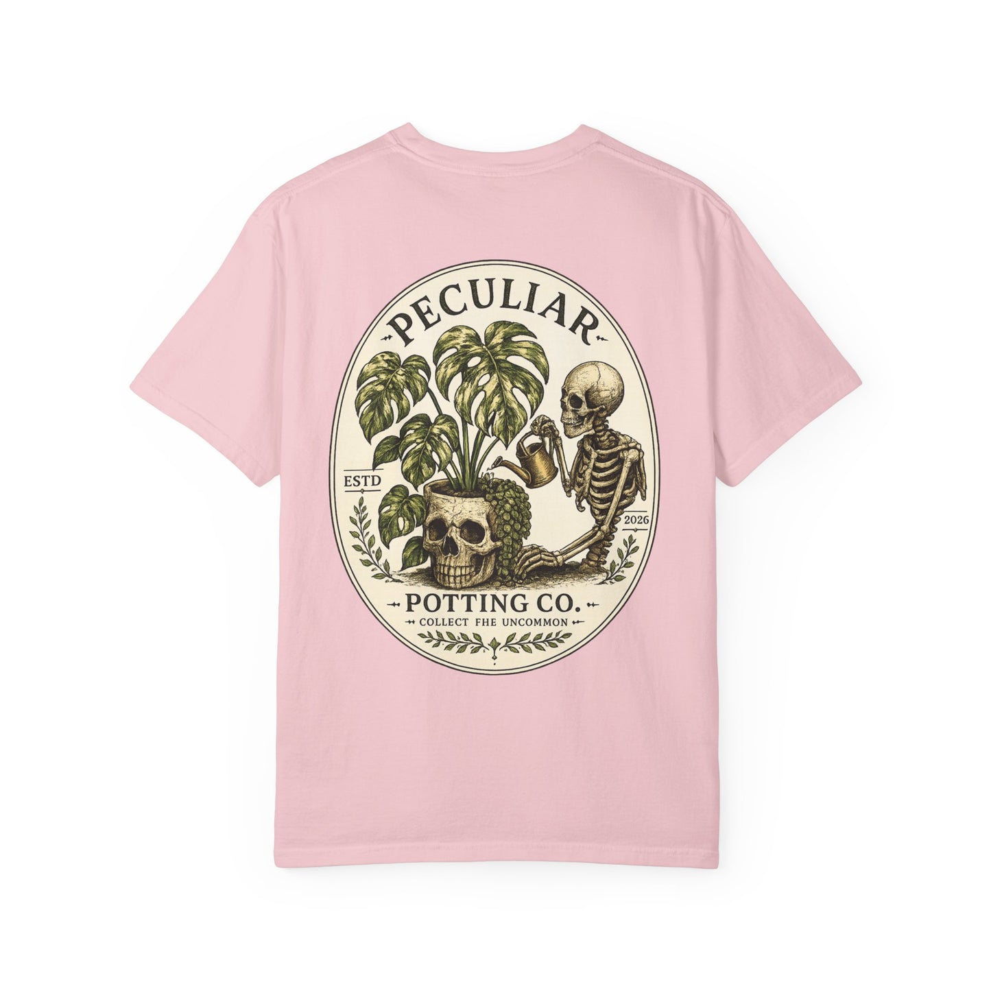 Peculiar Potting Co. Skeleton & Monstera T-Shirt