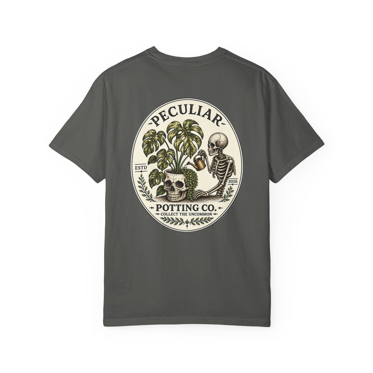 Skeleton & Monstera Tee