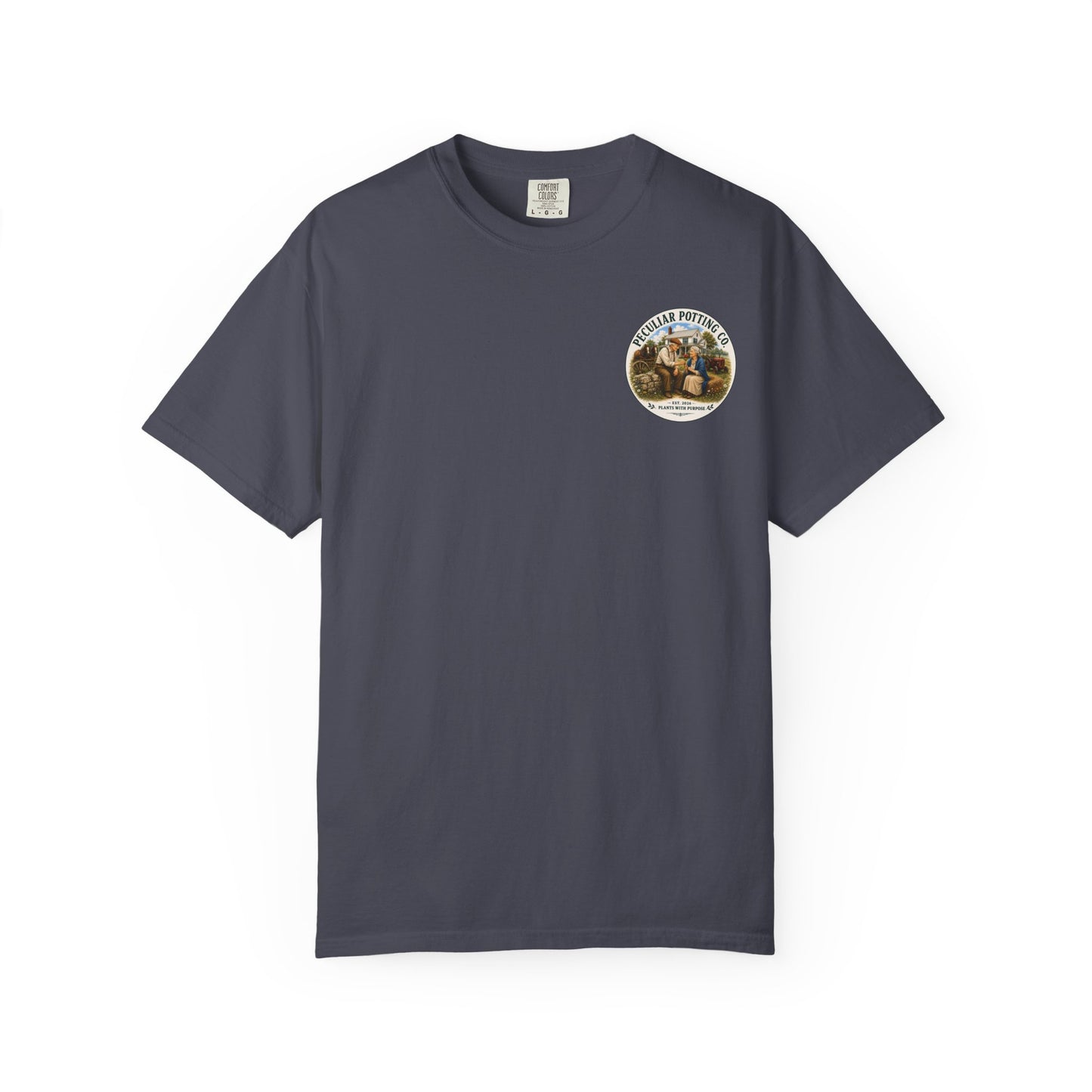 Peculiar Potting Co. T-Shirt — Vintage Gardeners "Plants With Purpose" Tee