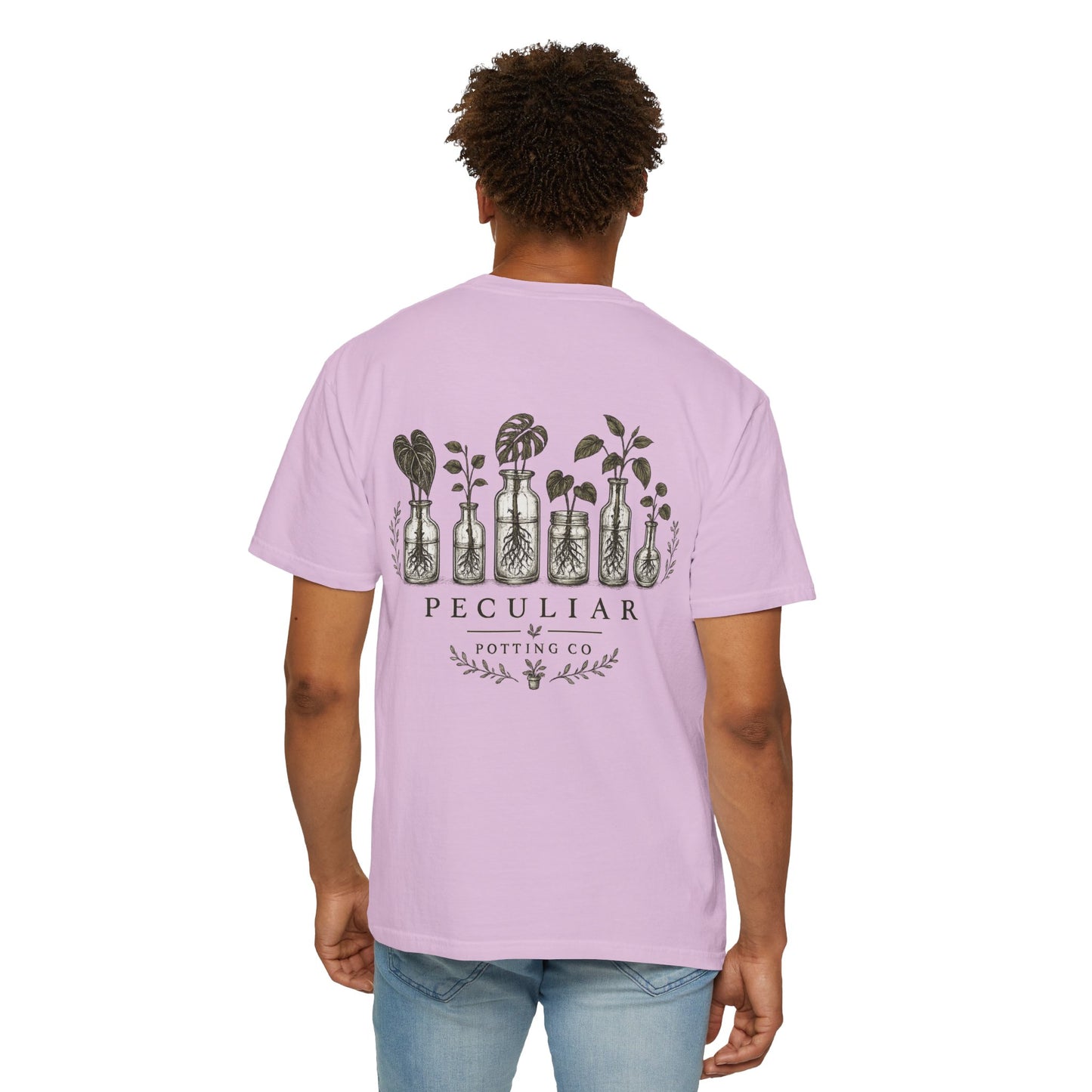 Peculiar Potting Co. Rooted and Blooming  — Monstera Graphic Tee