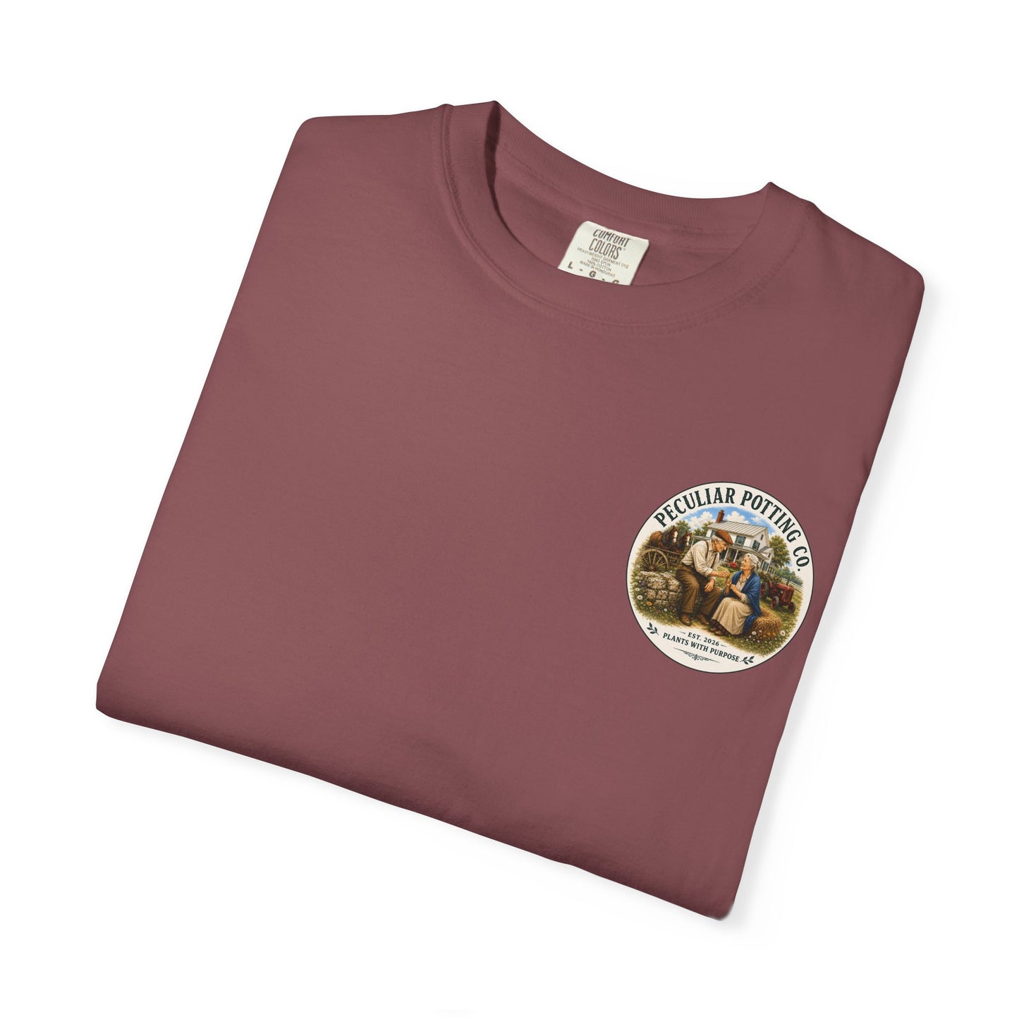 Peculiar Potting Co. T-Shirt — Vintage Gardeners "Plants With Purpose" Tee