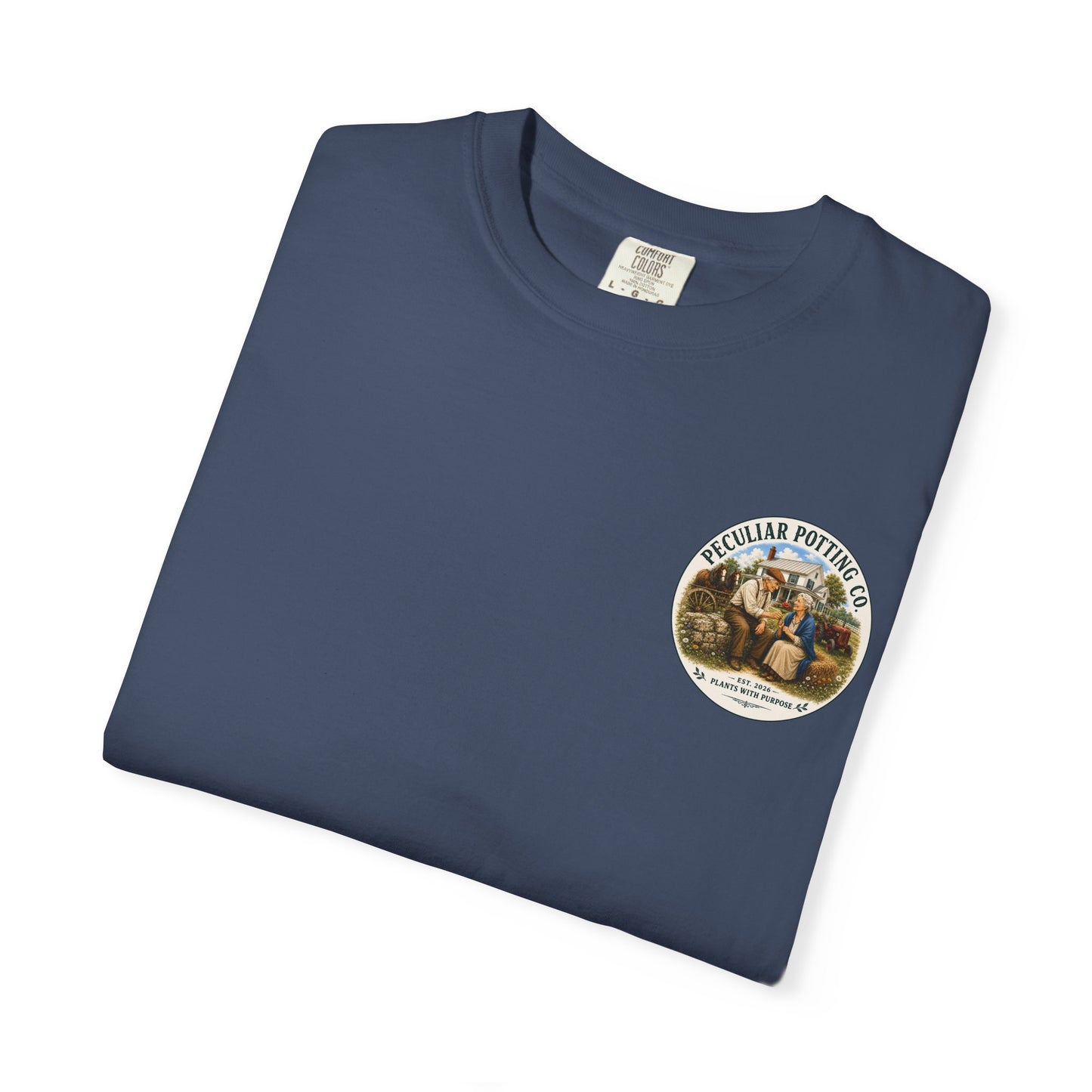 Peculiar Potting Co. T-Shirt — Vintage Gardeners "Plants With Purpose" Tee