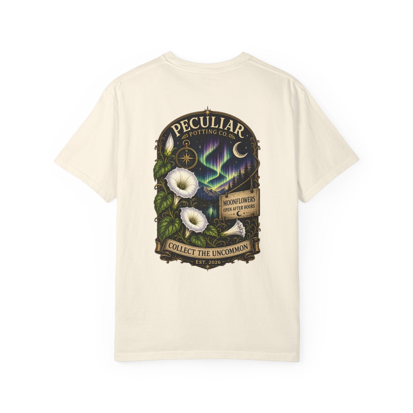 Moonflowers: Open After Hours  — Graphic Tee