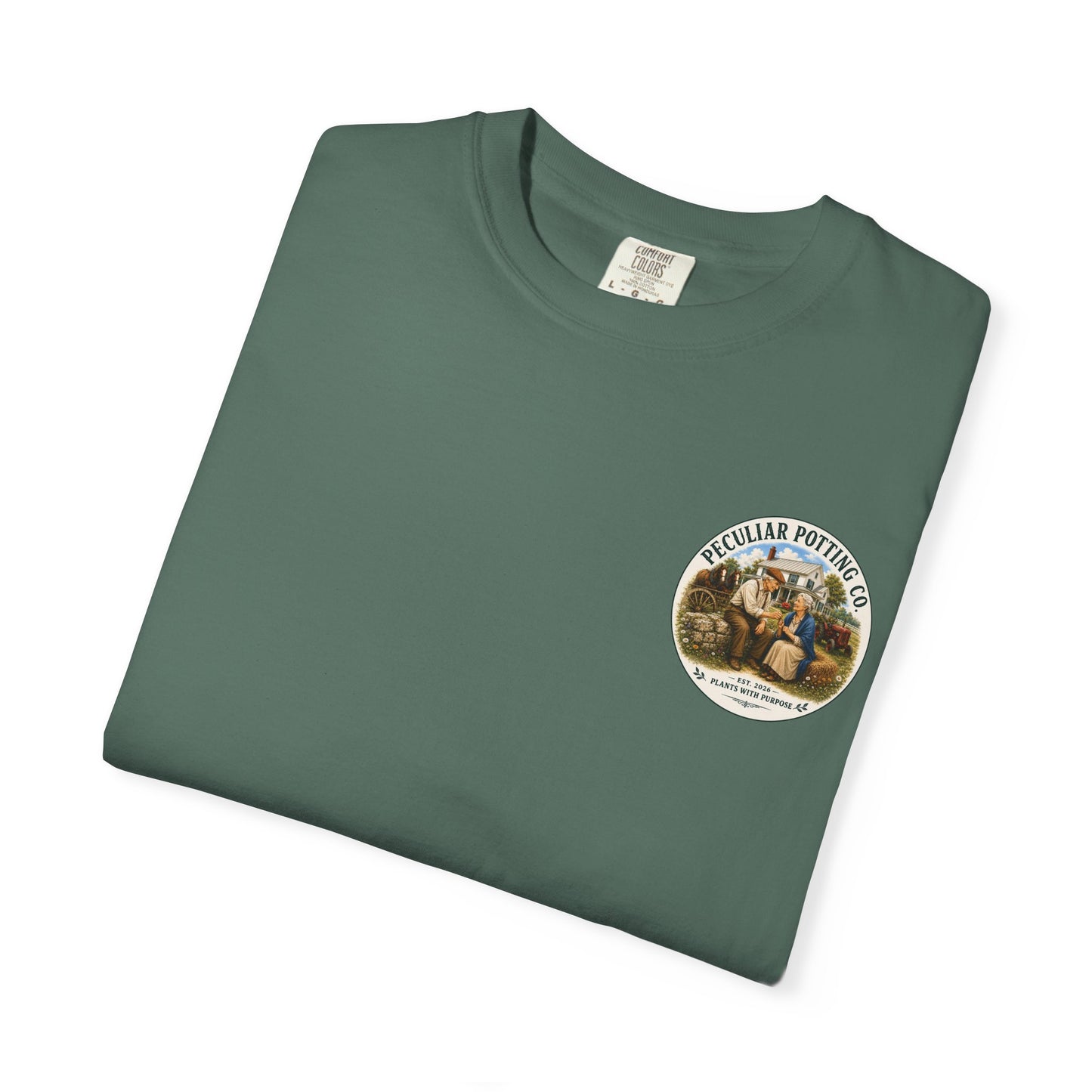 Peculiar Potting Co. T-Shirt — Vintage Gardeners "Plants With Purpose" Tee