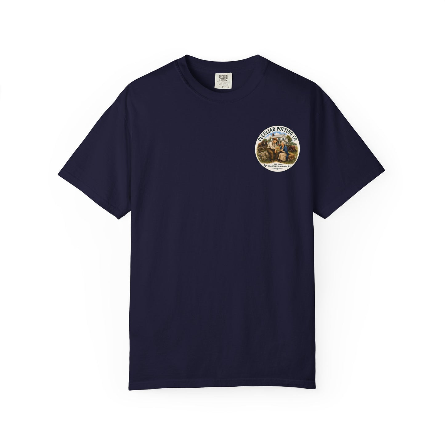 Peculiar Potting Co. T-Shirt — Vintage Gardeners "Plants With Purpose" Tee