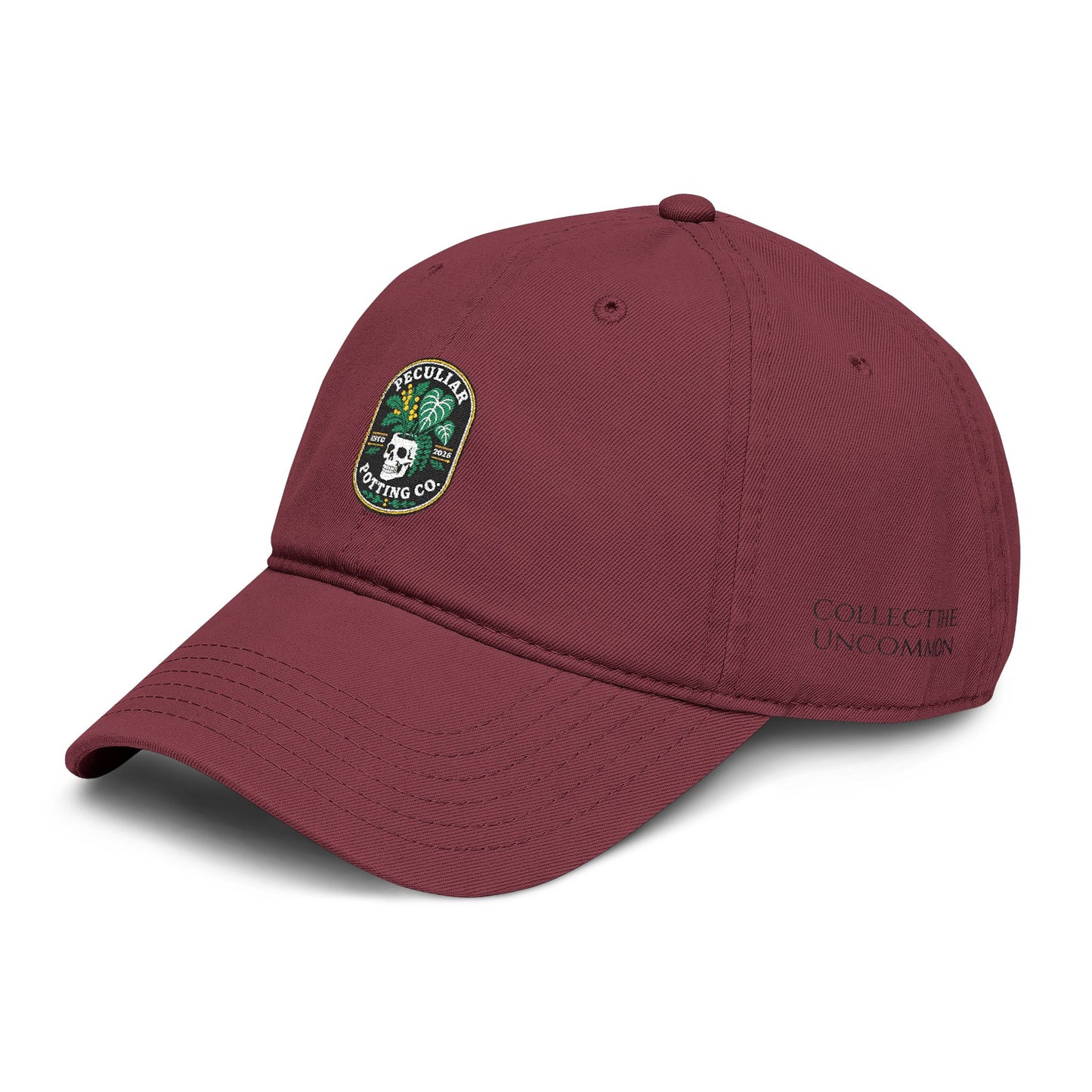 Washed Peculiar Potting Co. "COLLECT THE UNCOMMON" Dad Cap