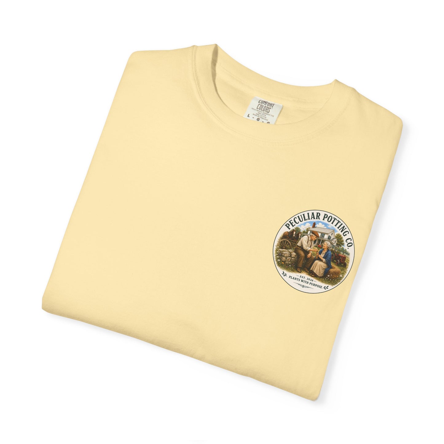 Peculiar Potting Co. T-Shirt — Vintage Gardeners "Plants With Purpose" Tee