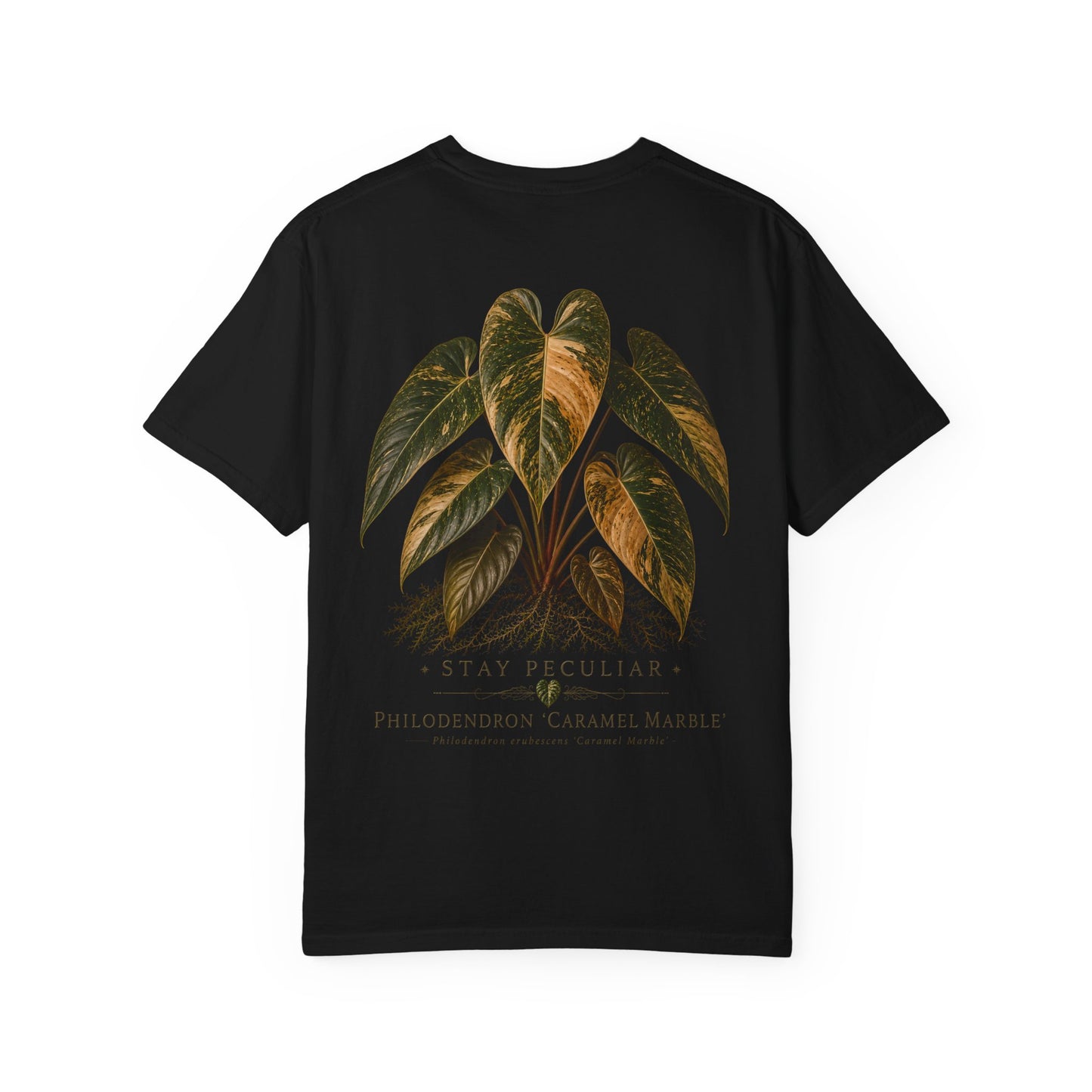 Philodendron Caramel Marble — Silhouette Specimen Collection Graphic Tee