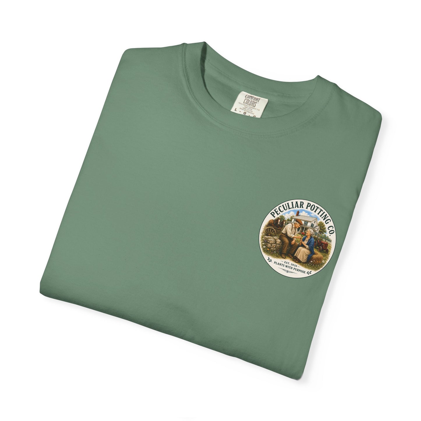 Peculiar Potting Co. T-Shirt — Vintage Gardeners "Plants With Purpose" Tee
