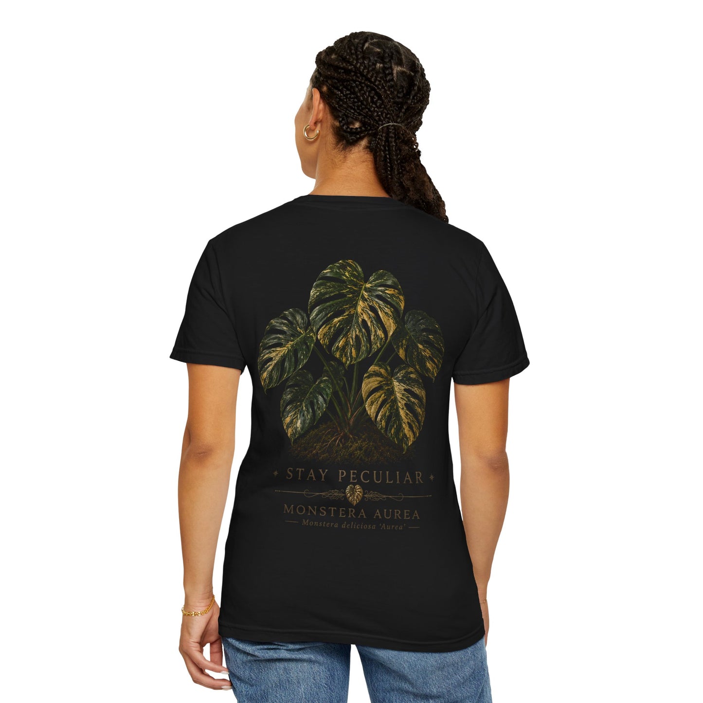 Monstera Aurea Plant  —  Silhouette Specimen Collection Graphic Tee