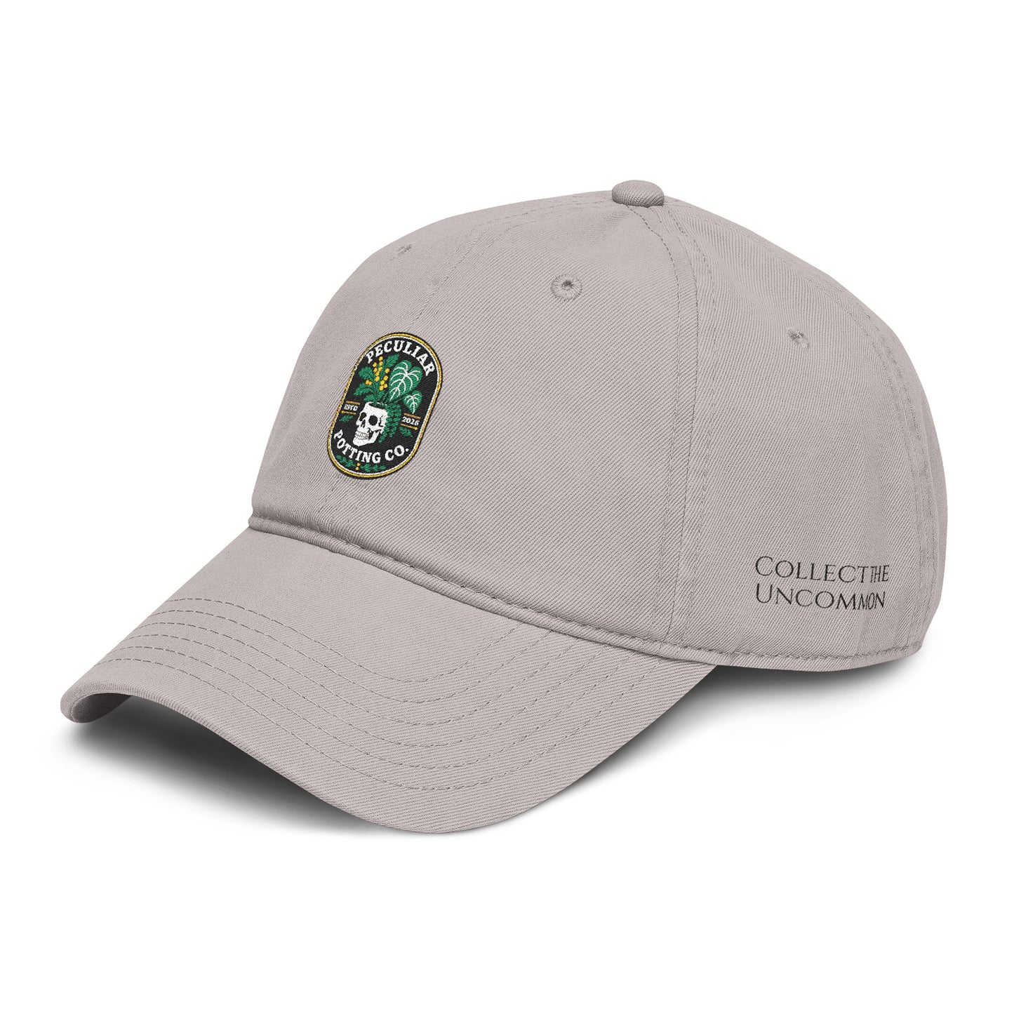Washed Peculiar Potting Co. "COLLECT THE UNCOMMON" Dad Cap