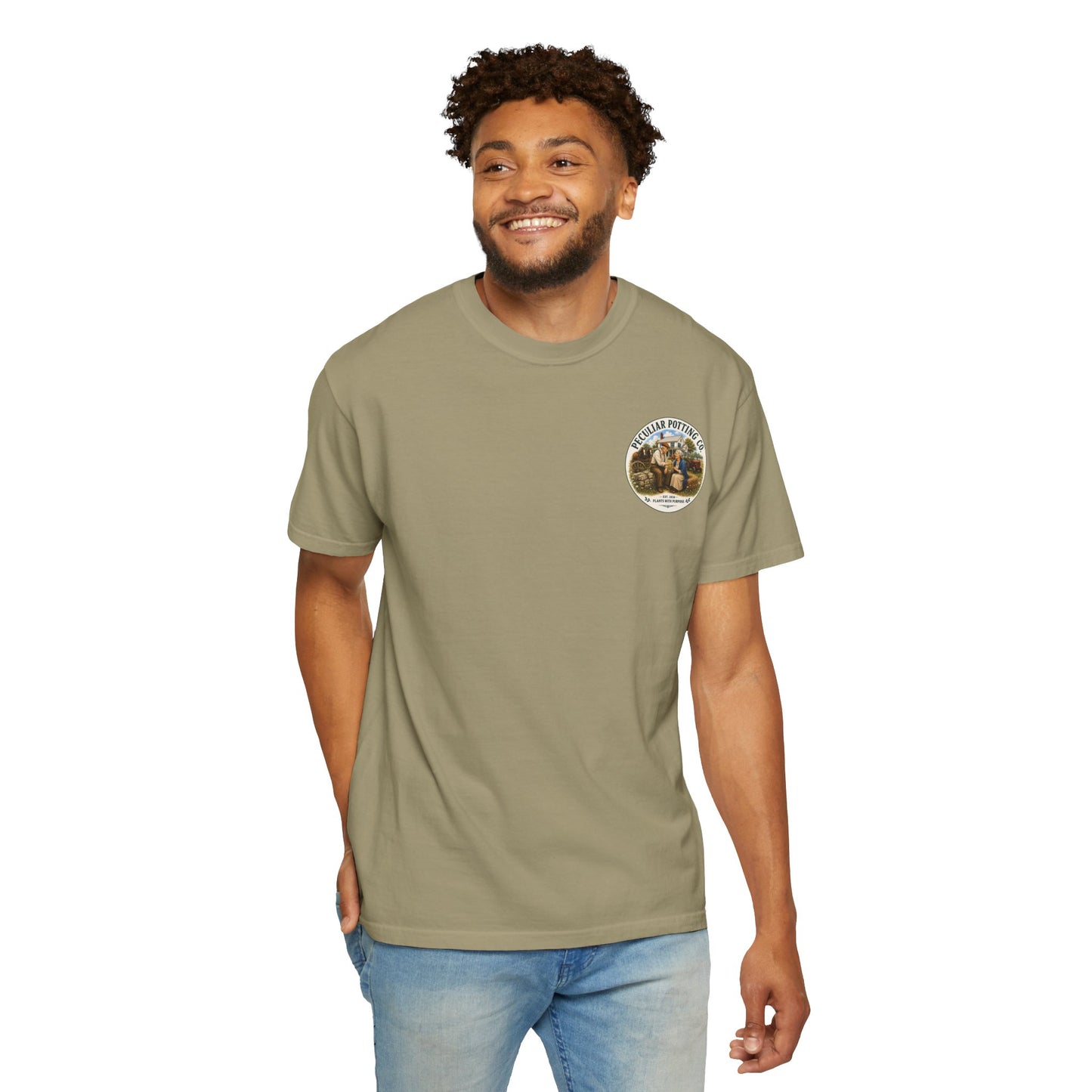 Peculiar Potting Co. T-Shirt — Vintage Gardeners "Plants With Purpose" Tee
