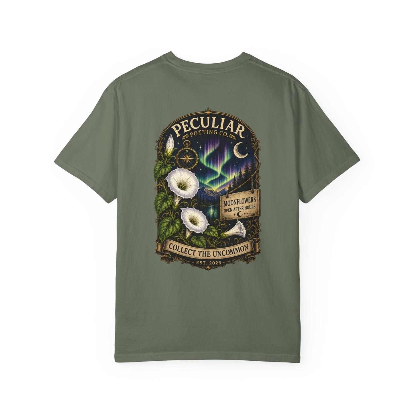Moonflowers: Open After Hours  — Graphic Tee
