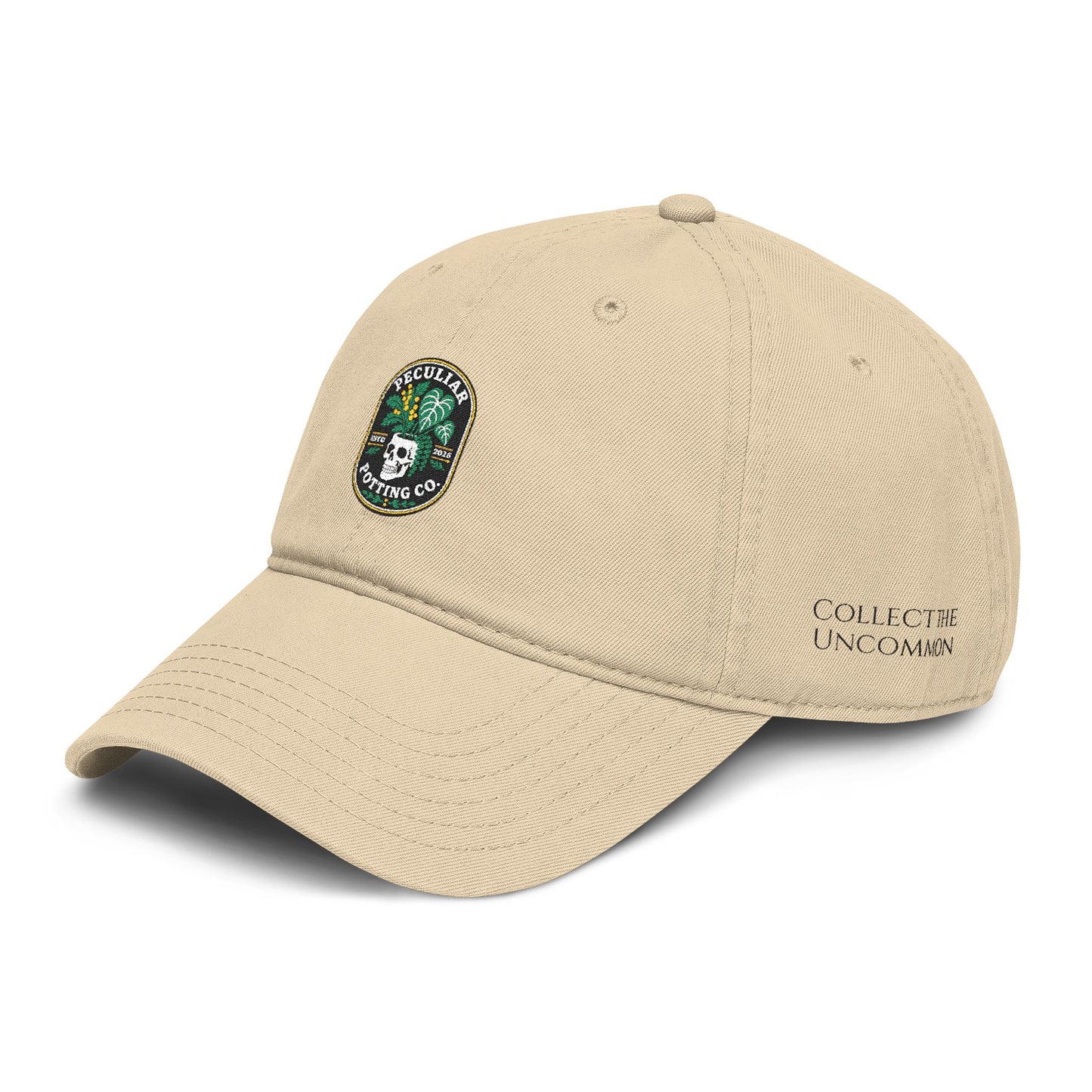 Washed Peculiar Potting Co. "COLLECT THE UNCOMMON" Dad Cap