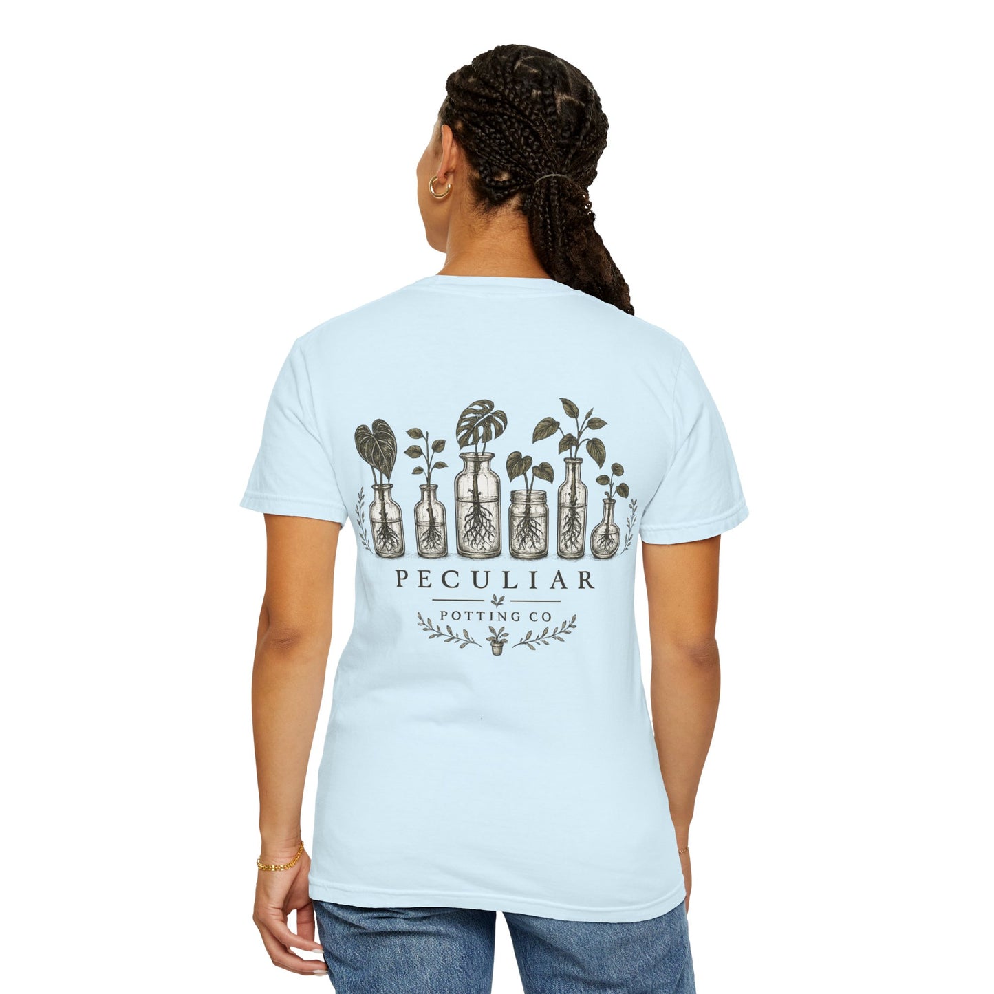 Peculiar Potting Co. Rooted and Blooming  — Monstera Graphic Tee