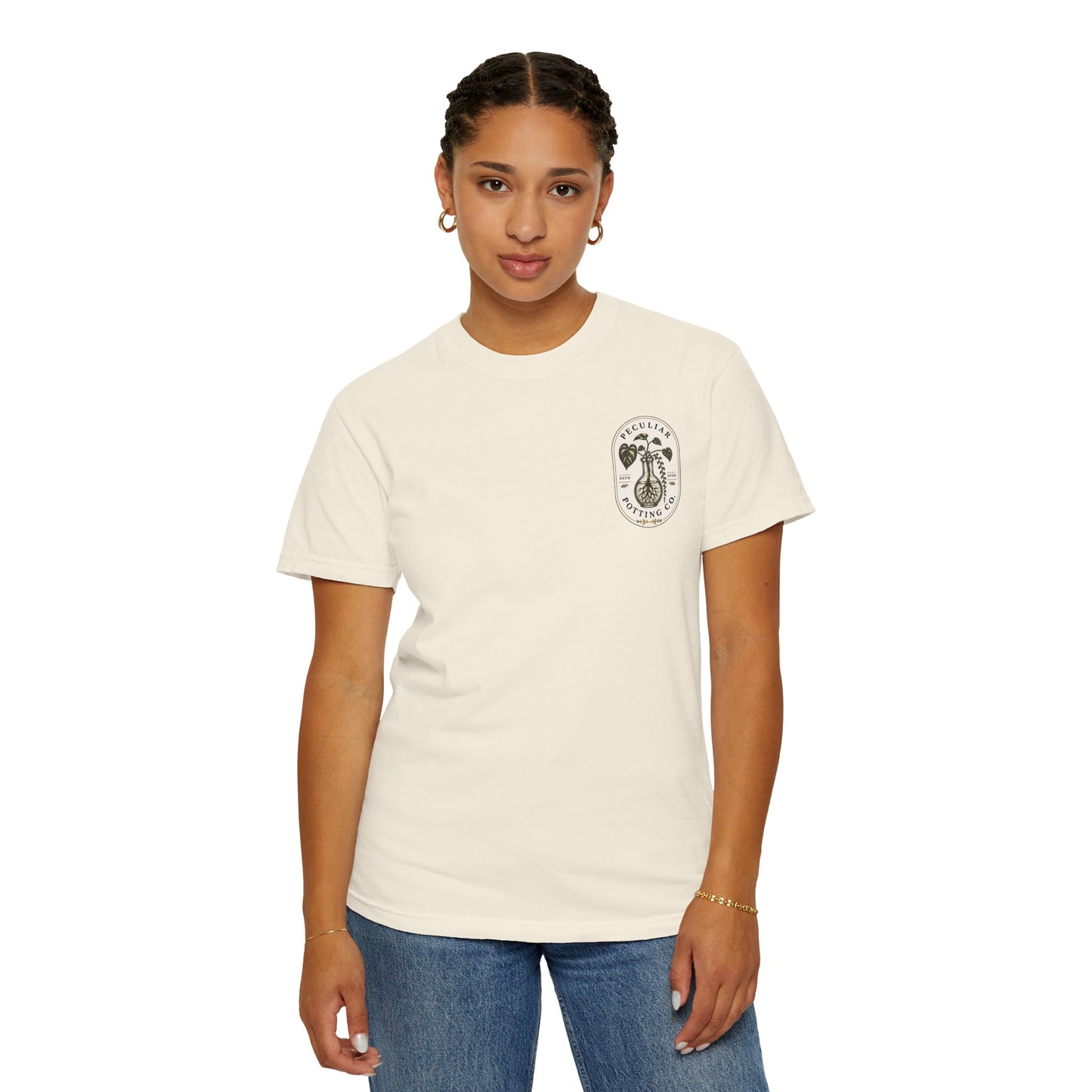 Blue Hydrangea—Rooted & Blooming Collection Graphic Tee