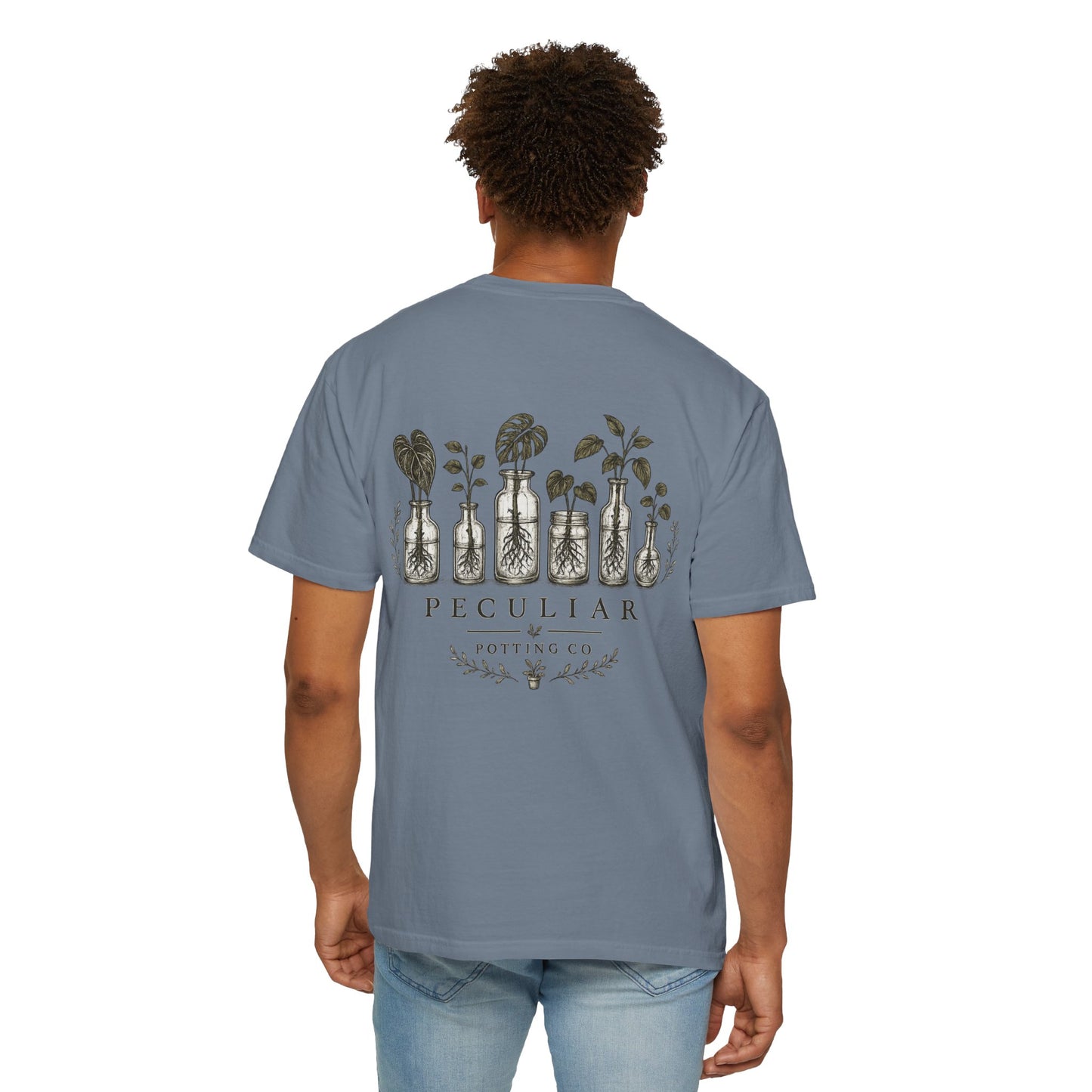 Peculiar Potting Co. Rooted and Blooming  — Monstera Graphic Tee