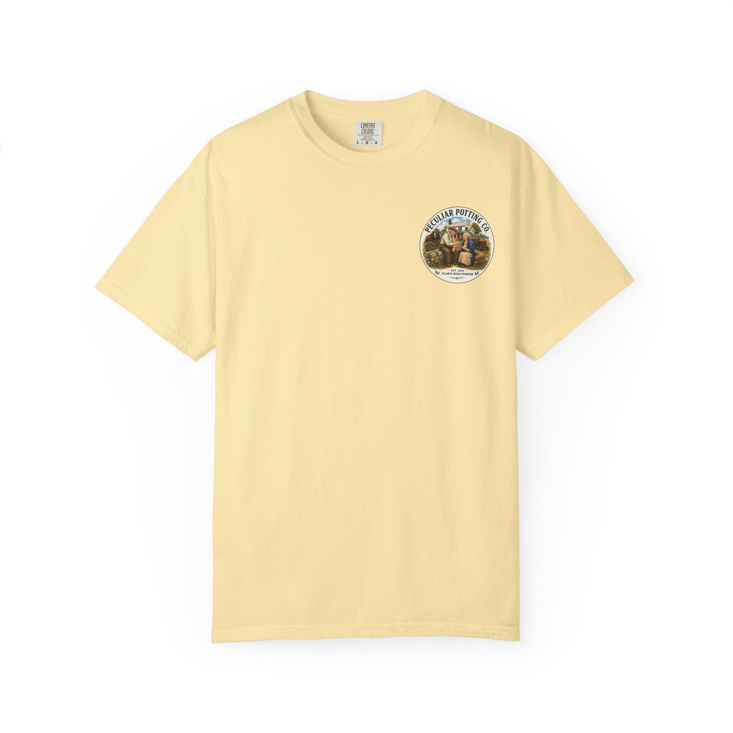 Peculiar Potting Co. T-Shirt — Vintage Gardeners "Plants With Purpose" Tee