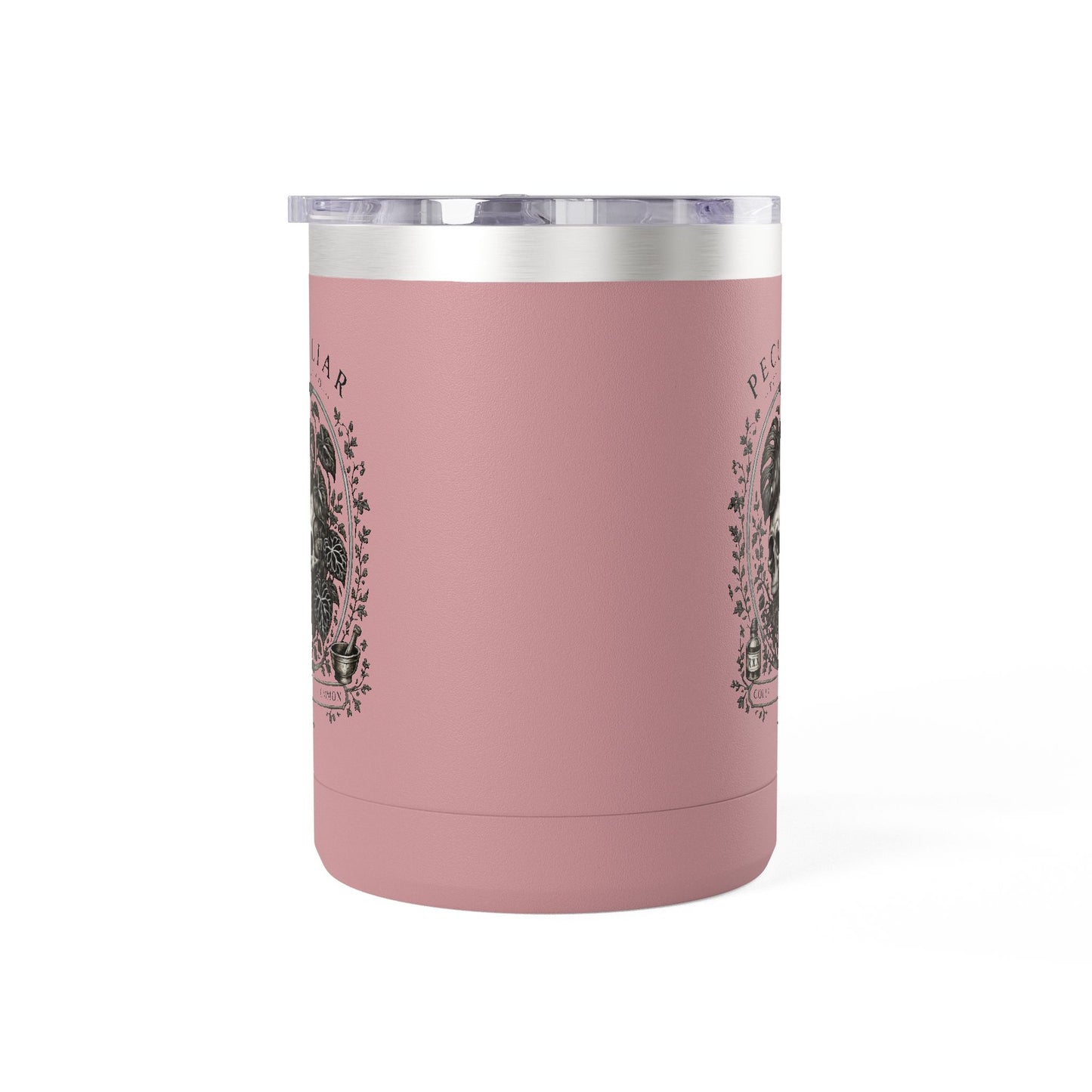 Peculiar Botanica Skull 15oz Travel Mug Tumbler