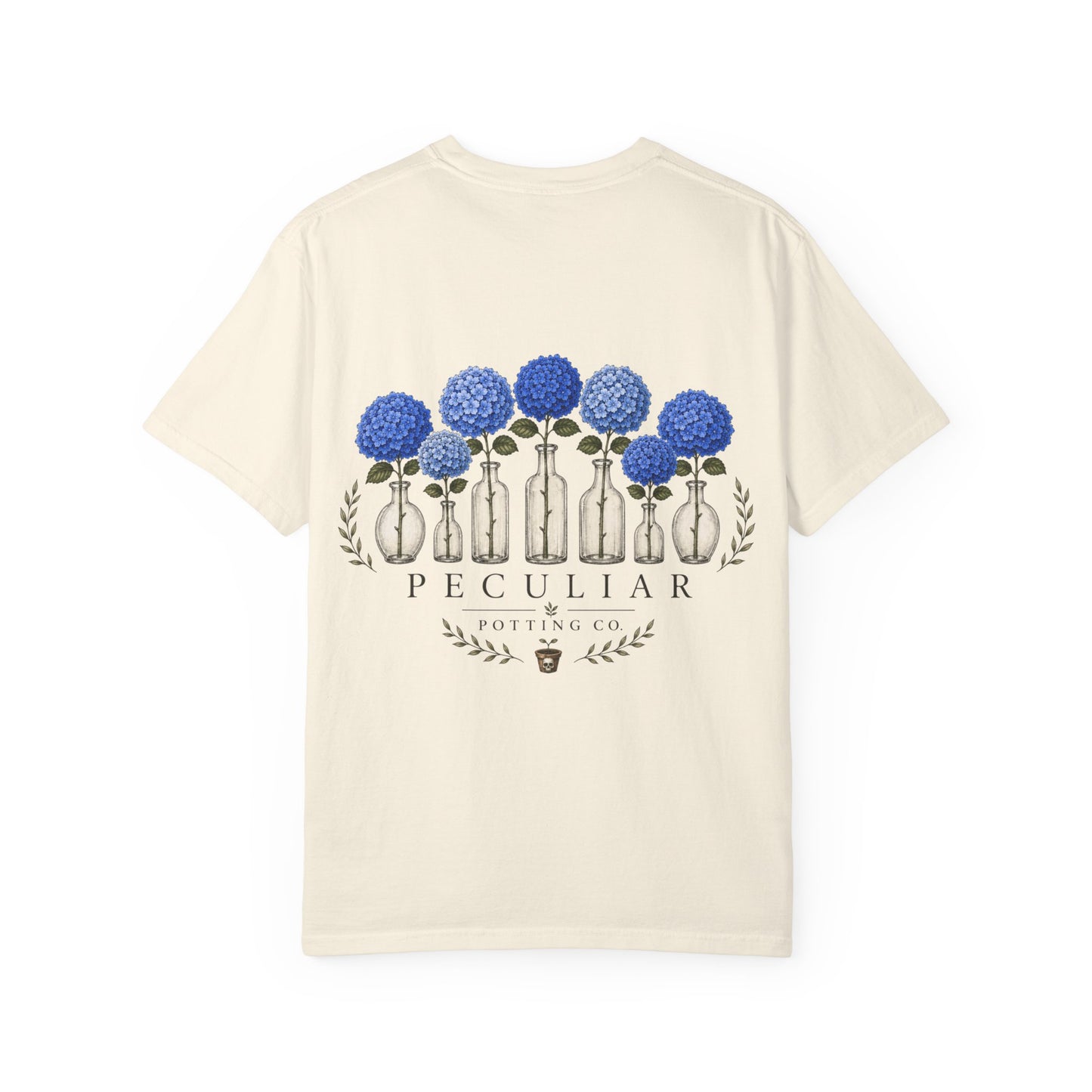 Blue Hydrangea—Rooted & Blooming Collection Graphic Tee