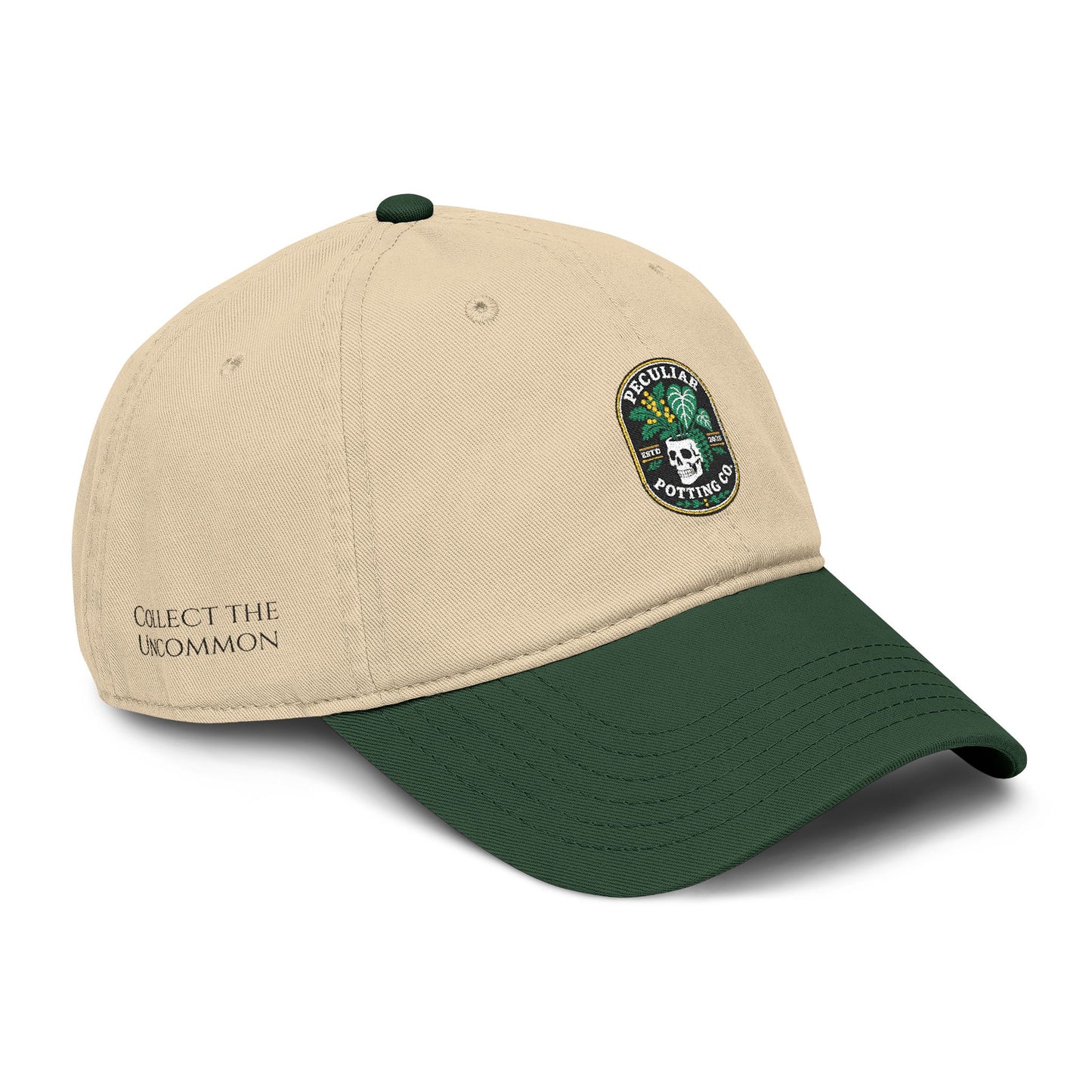 Washed Peculiar Potting Co. "COLLECT THE UNCOMMON" Dad Cap