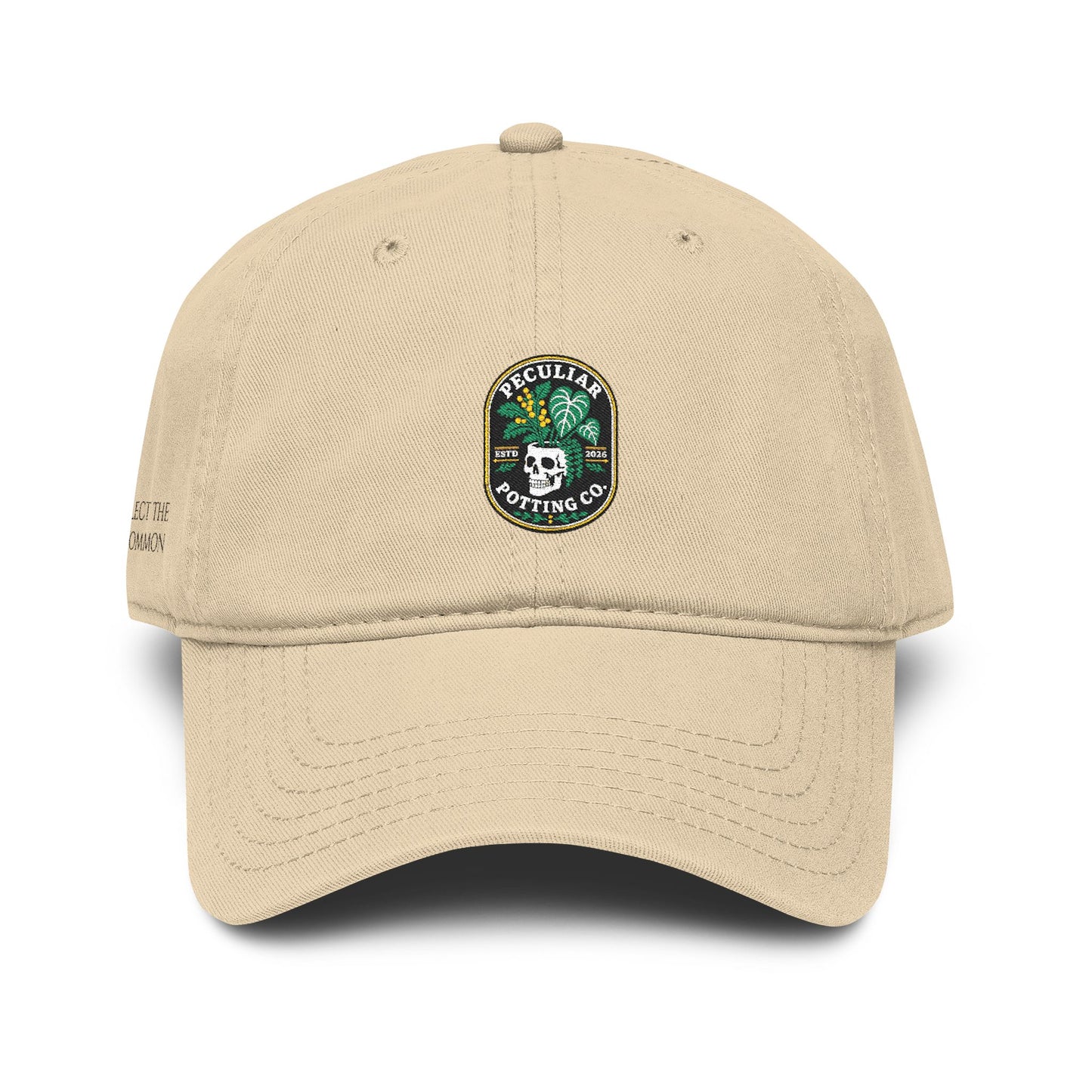 Washed Peculiar Potting Co. "COLLECT THE UNCOMMON" Dad Cap