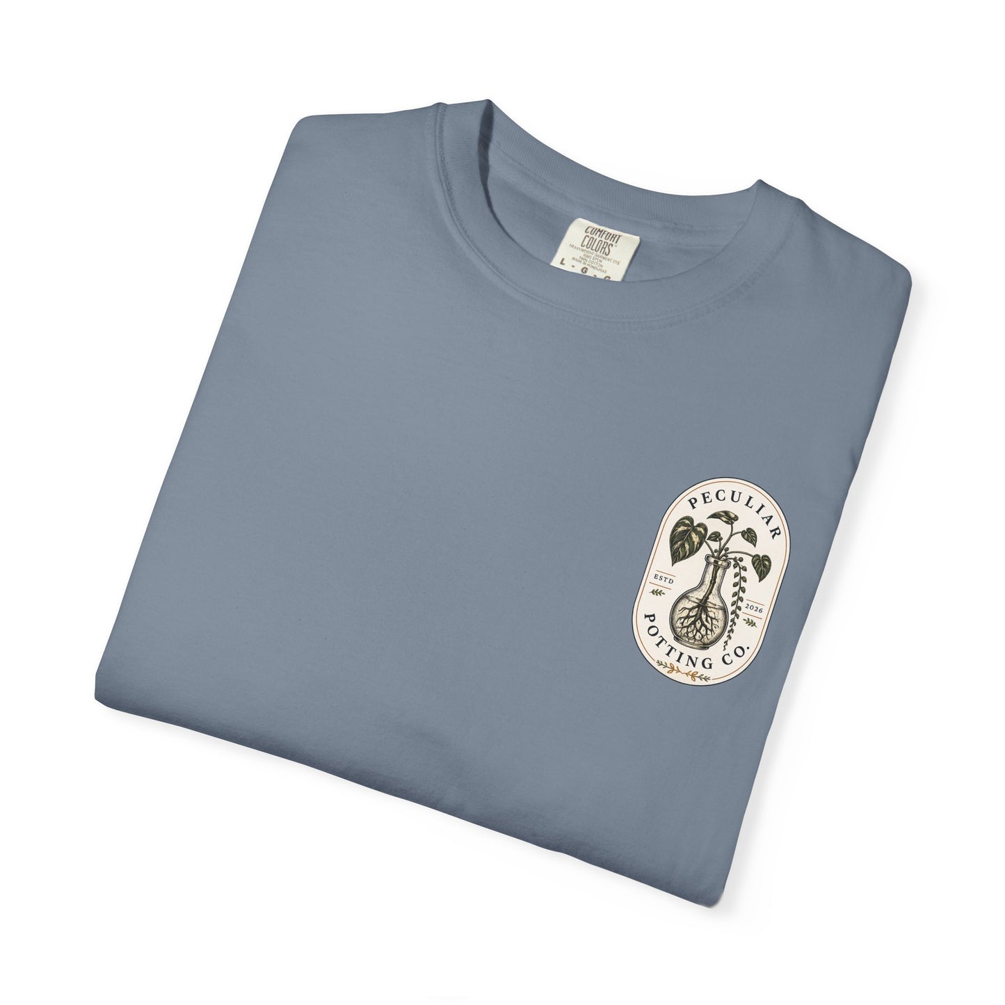 Blue Hydrangea—Rooted & Blooming Collection Graphic Tee