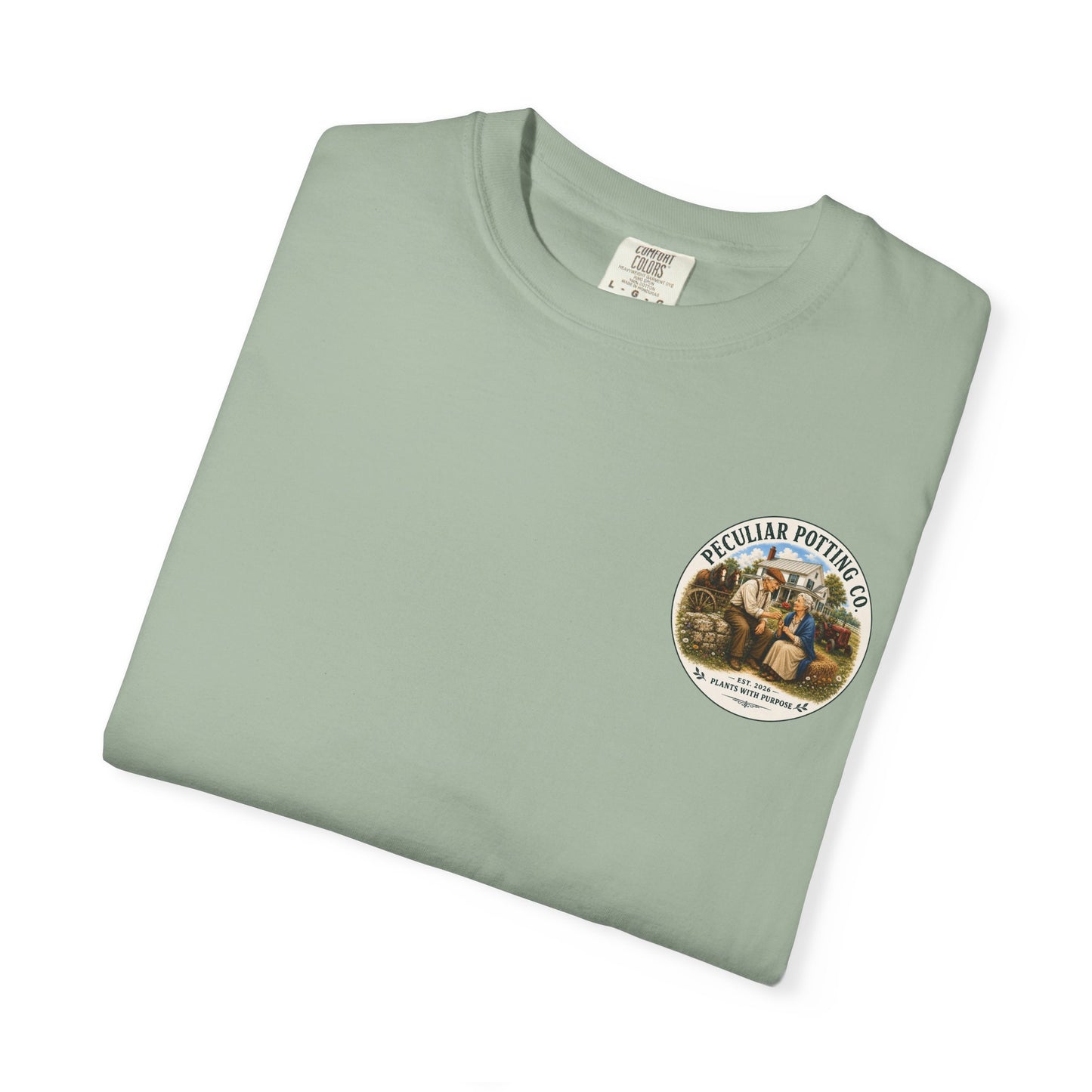 Peculiar Potting Co. T-Shirt — Vintage Gardeners "Plants With Purpose" Tee