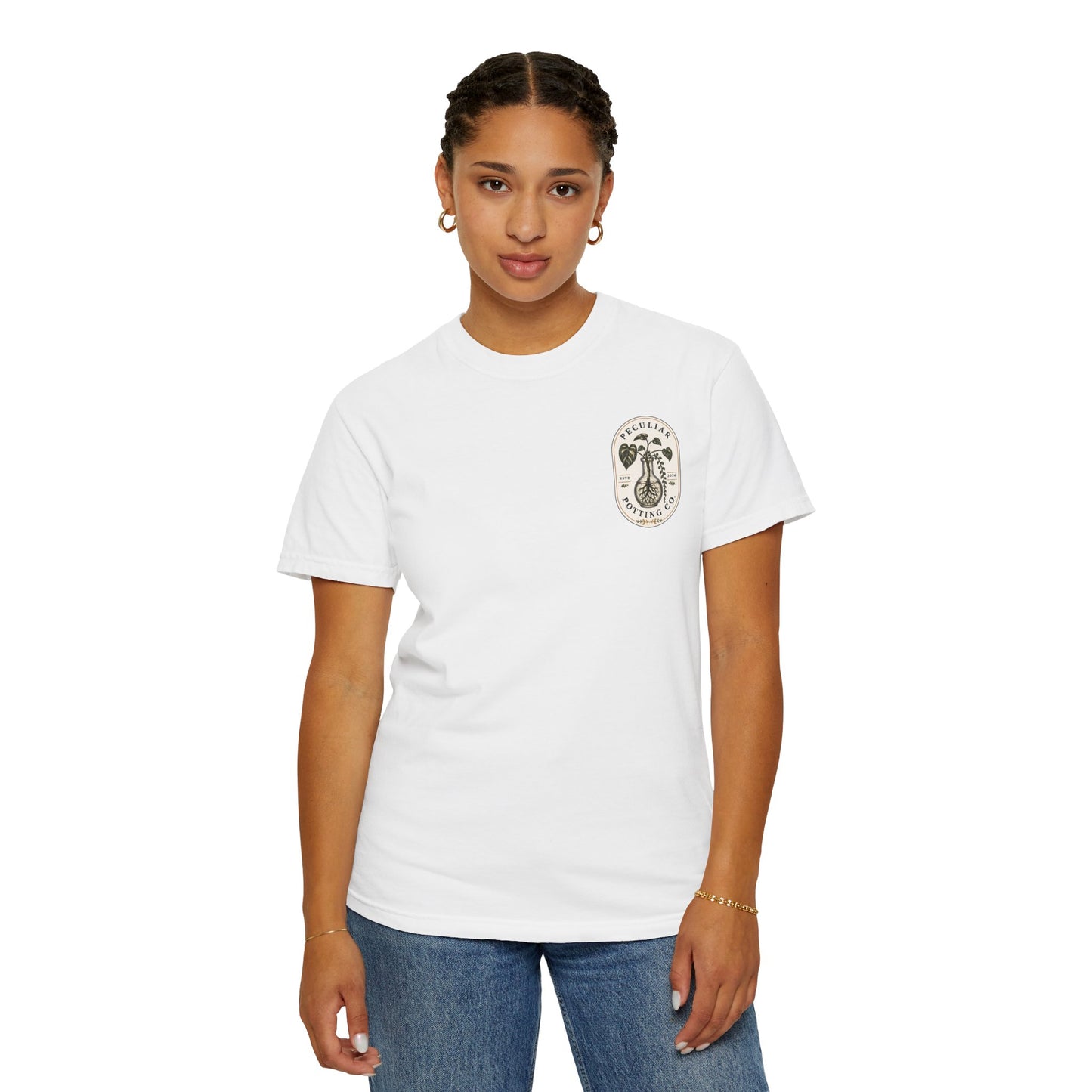 Blue Hydrangea—Rooted & Blooming Collection Graphic Tee