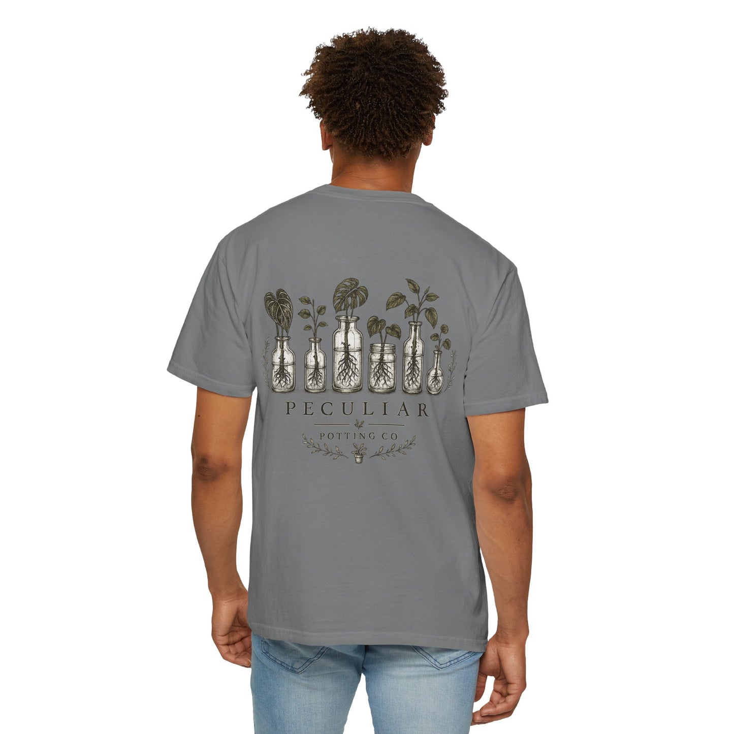 Peculiar Potting Co. Rooted and Blooming  — Monstera Graphic Tee