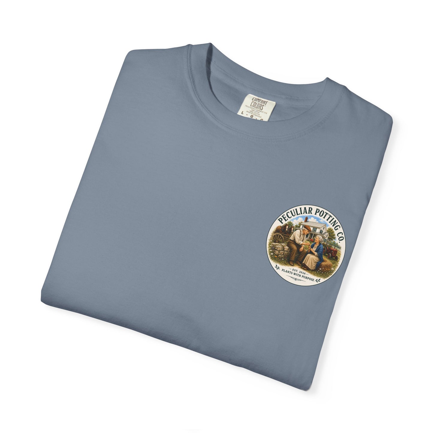 Peculiar Potting Co. T-Shirt — Vintage Gardeners "Plants With Purpose" Tee