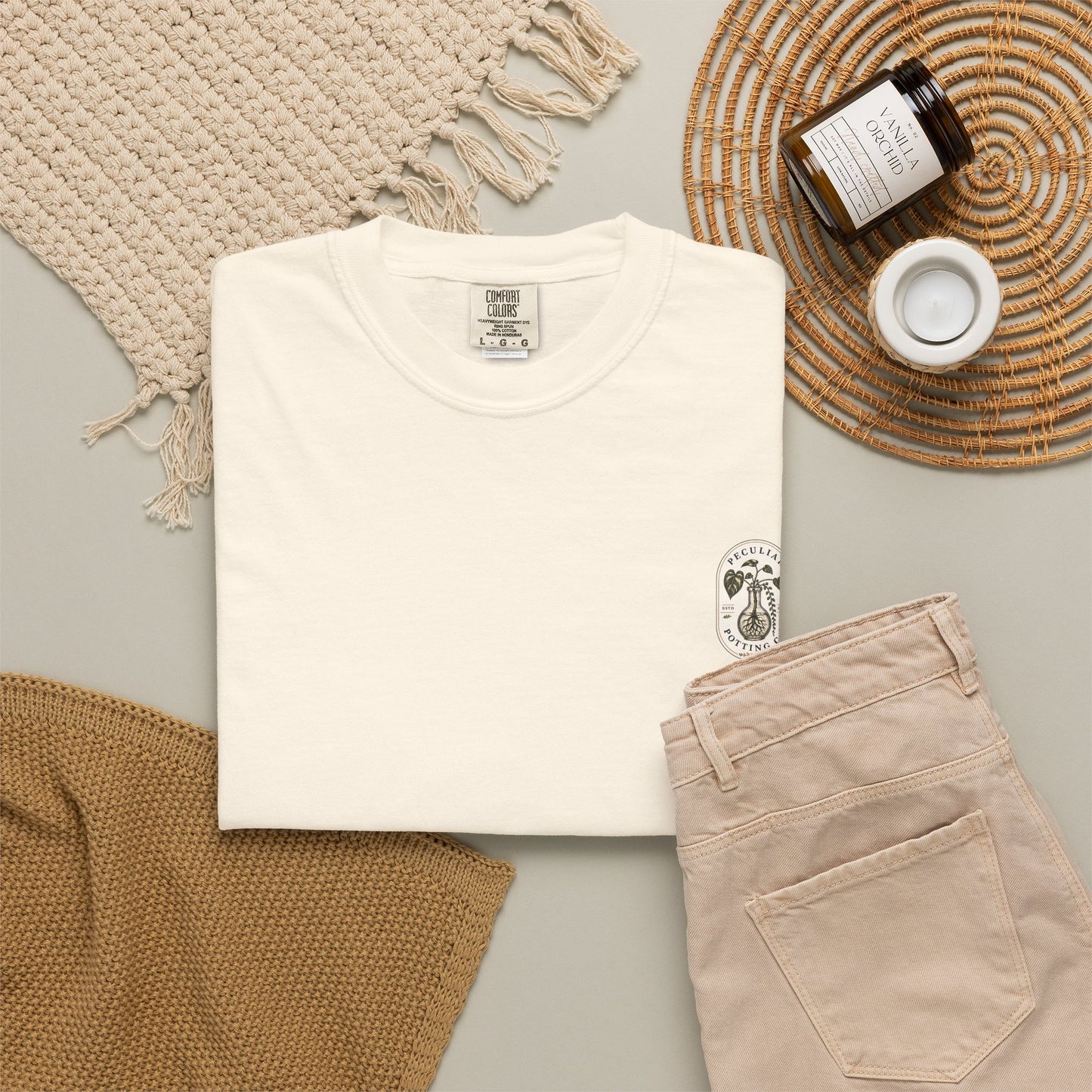 Peculiar Potting Co. Rooted and Blooming  — Monstera Graphic Tee