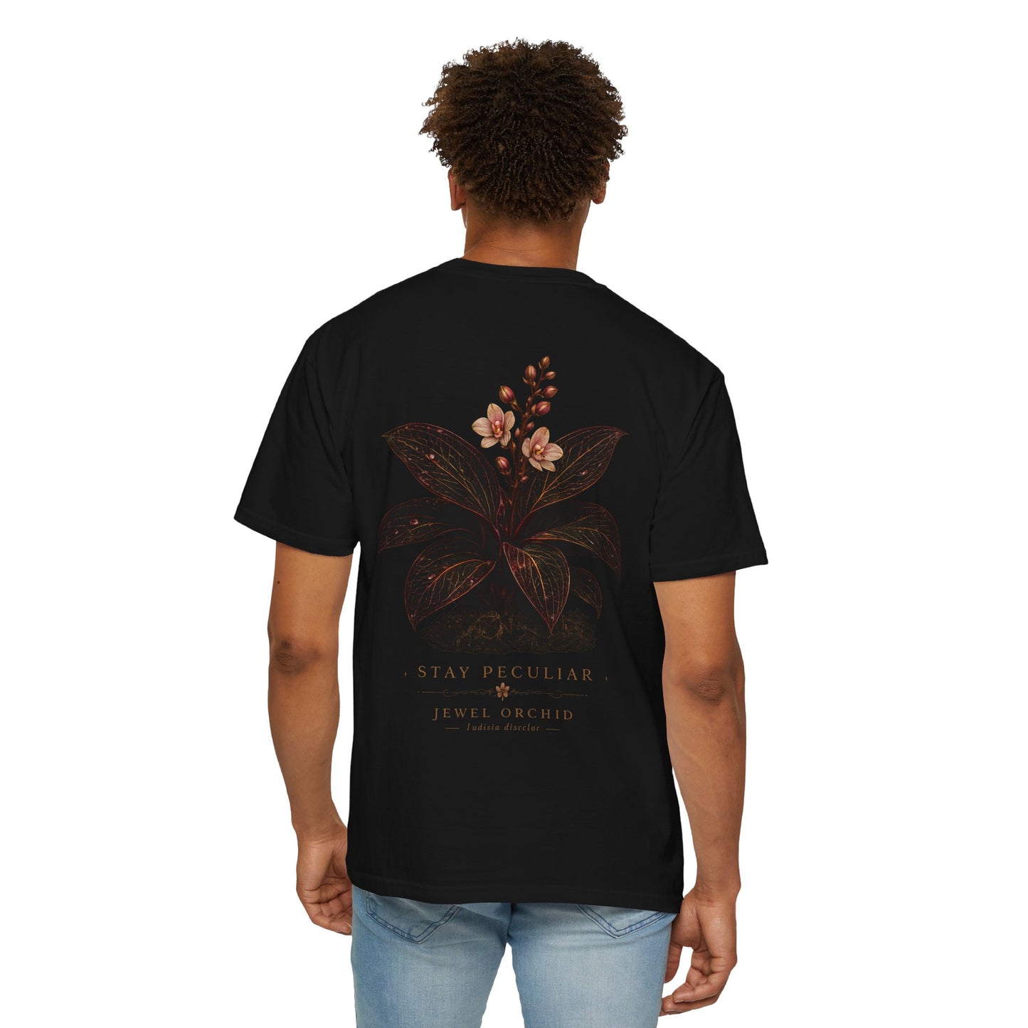 Jewel Orchid --- Silhouette Specimen Collection Graphic Tee
