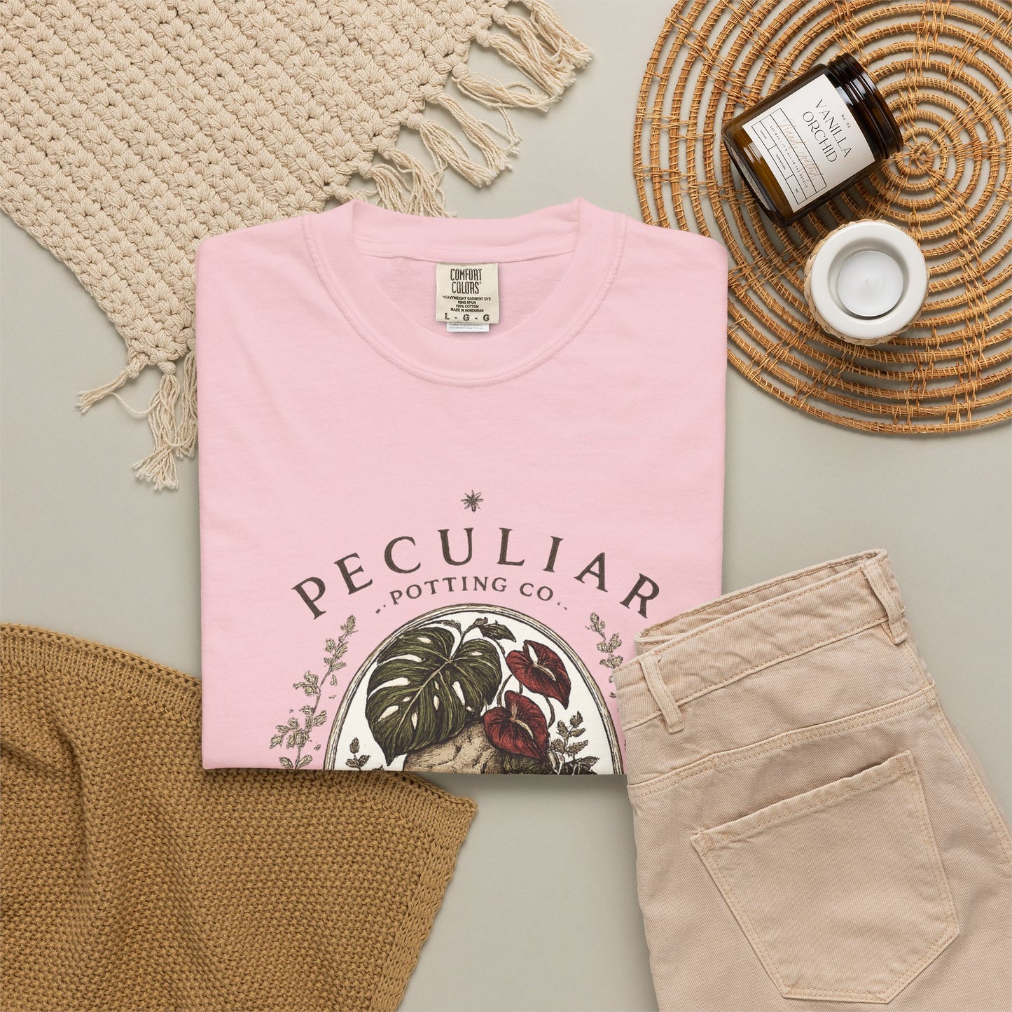 Peculiar Potting Co. 'Roots and Propagation' T-Shirt — Botanical Skull Tee