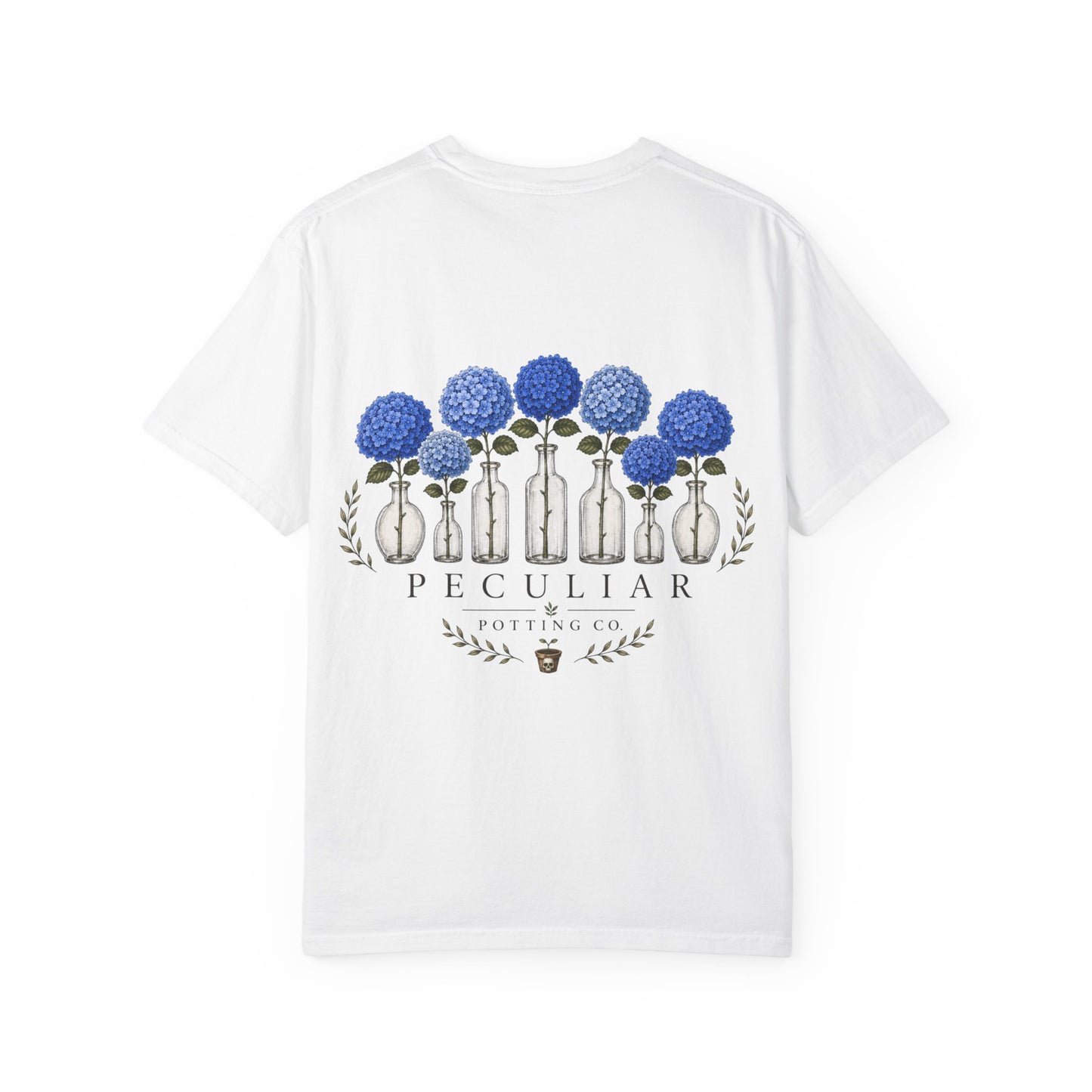 Blue Hydrangea—Rooted & Blooming Collection Graphic Tee