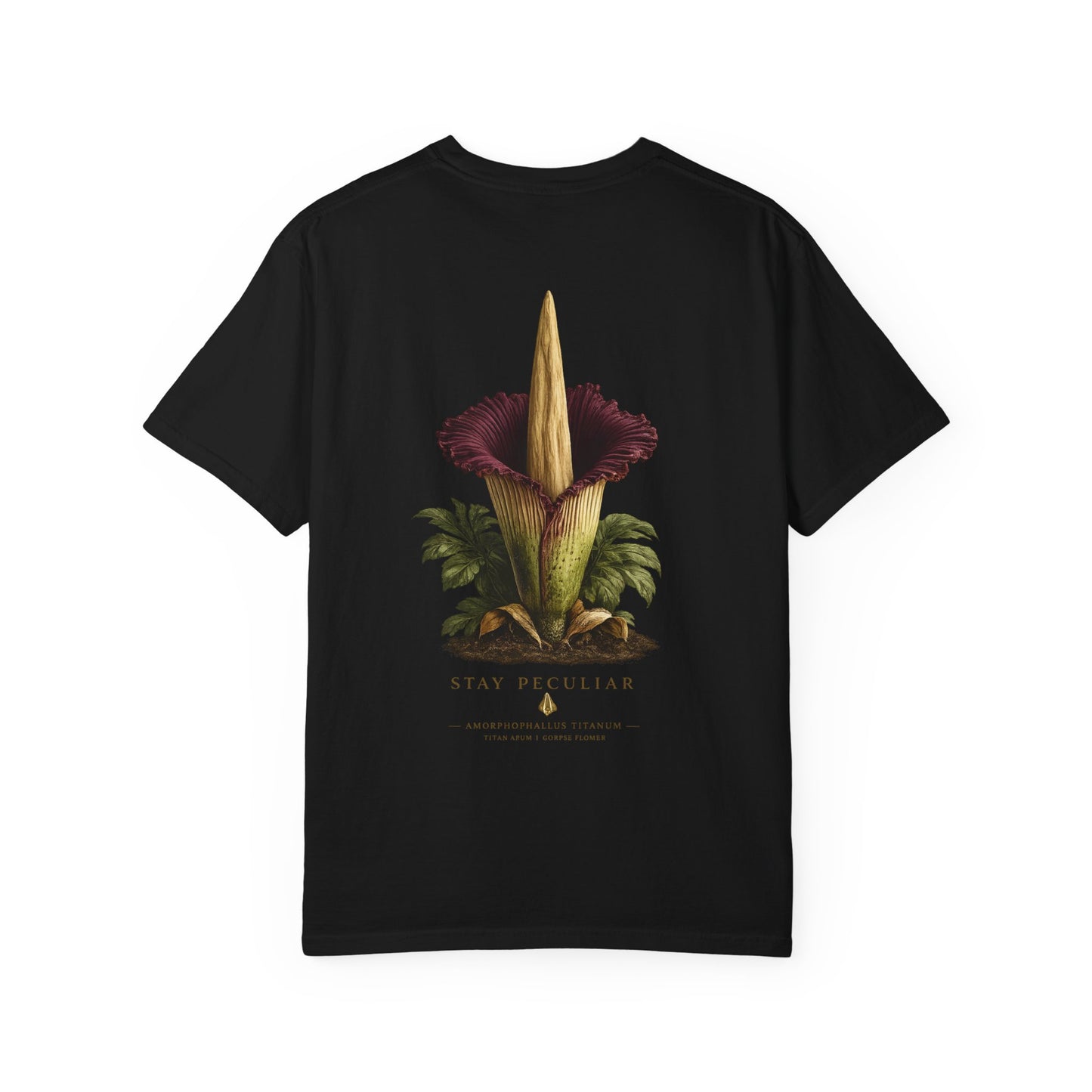 Amorphophallus Titanum (Corpse Flower) —  Silhouette Specimen Collection Graphic Tee
