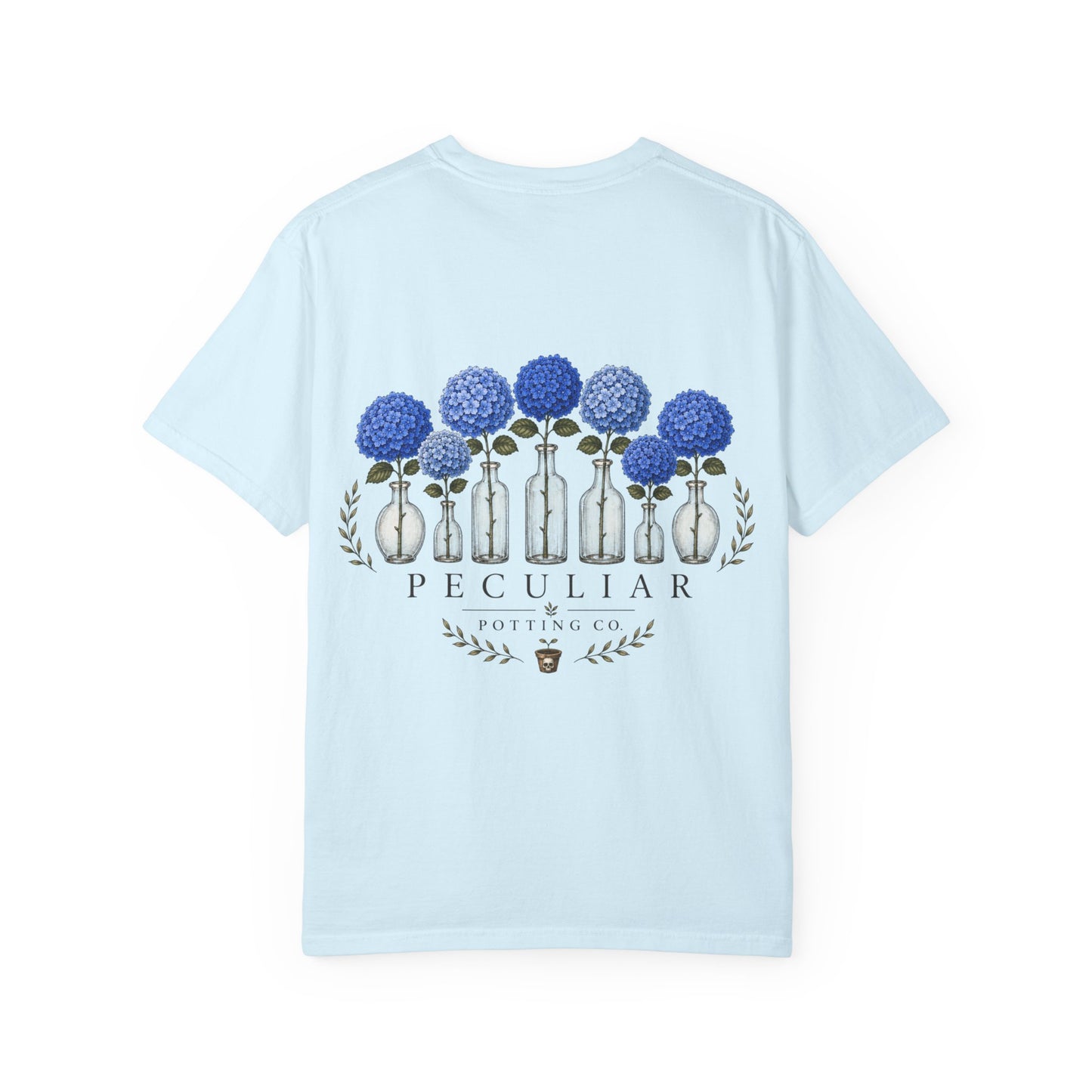 Blue Hydrangea—Rooted & Blooming Collection Graphic Tee