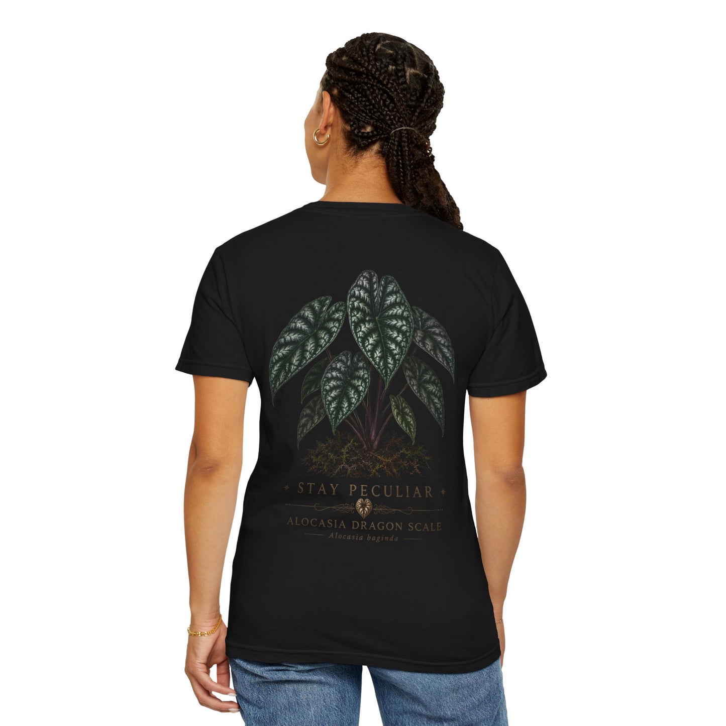 Alocasia Dragon Scale Tee —  Silhouette Specimen Collection Graphic Tee