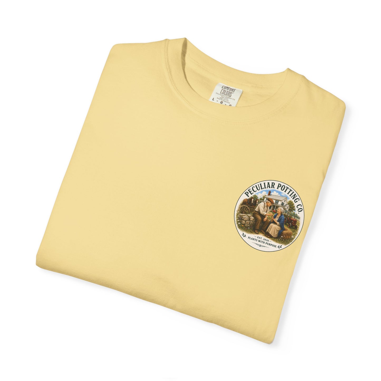 Peculiar Potting Co. T-Shirt — Vintage Gardeners "Plants With Purpose" Tee