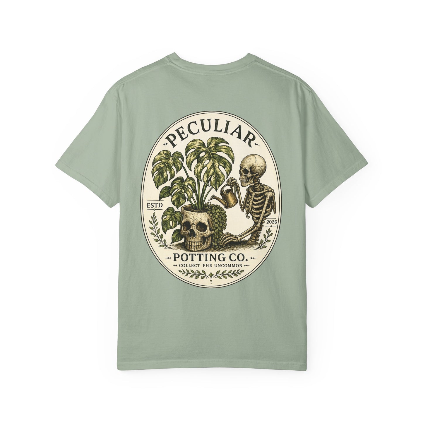 Peculiar Potting Co. Skeleton & Monstera T-Shirt