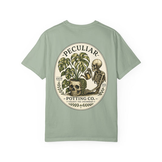 Peculiar Potting Co. Skeleton & Monstera T-Shirt