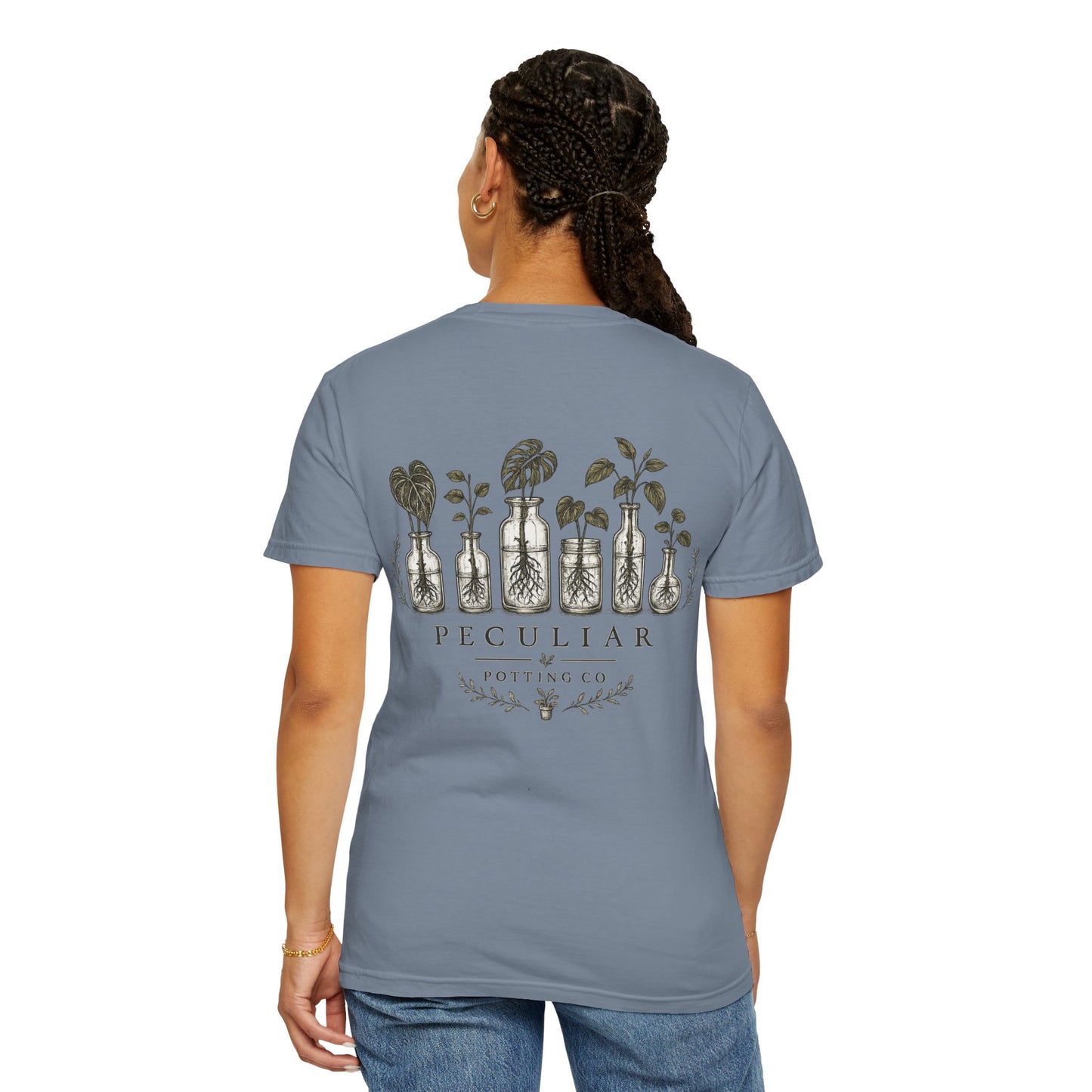 Peculiar Potting Co. Rooted and Blooming  — Monstera Graphic Tee