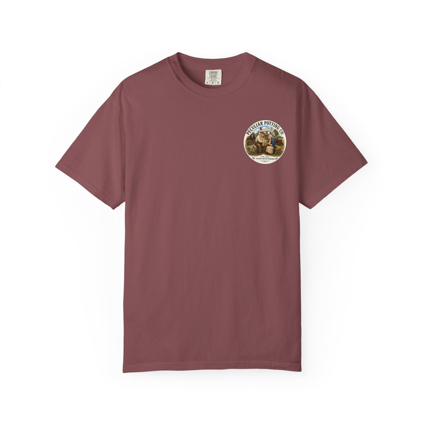 Peculiar Potting Co. T-Shirt — Vintage Gardeners "Plants With Purpose" Tee